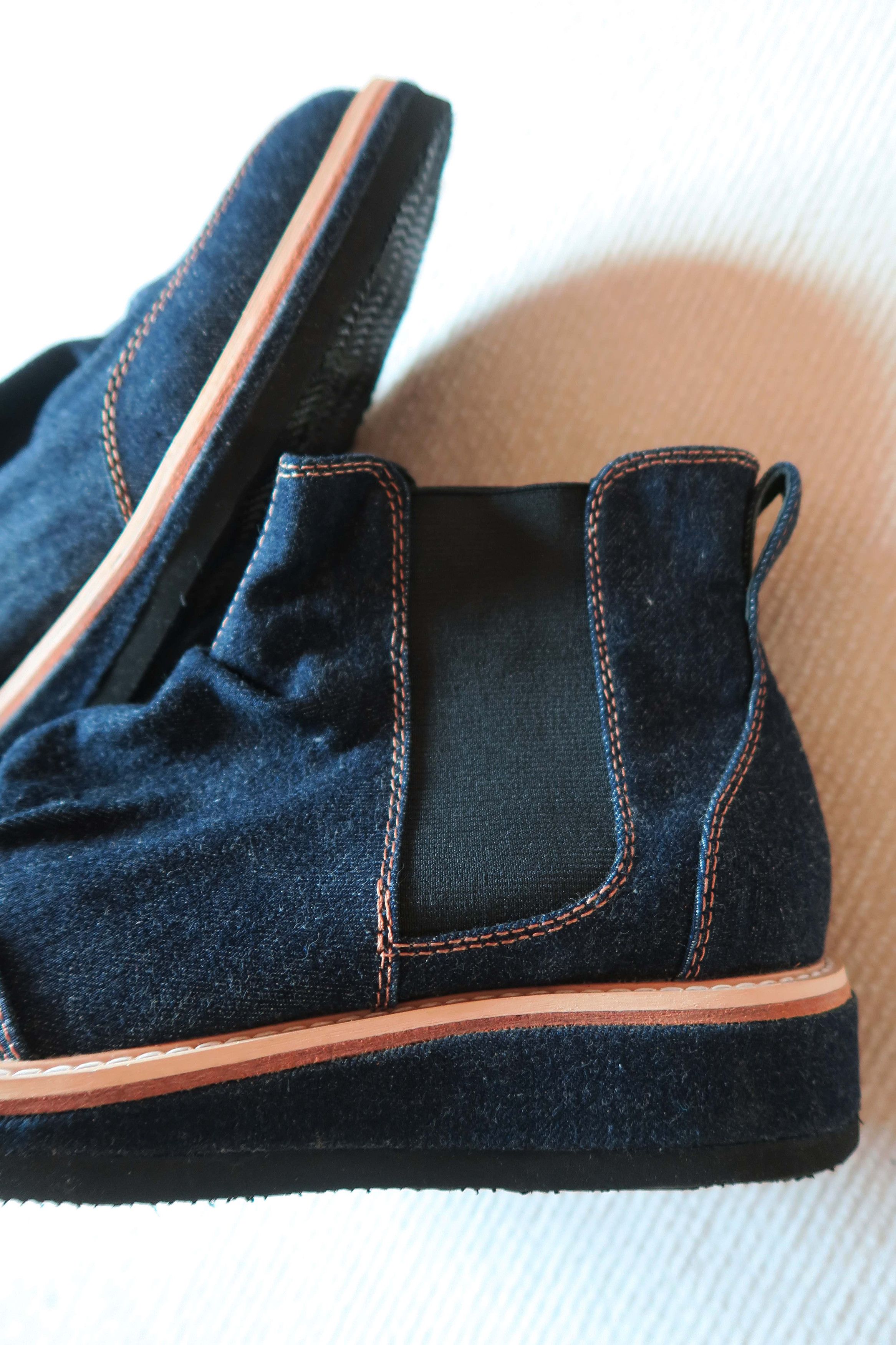 CABANE de ZUCCa Cabane de Zucca Japan Vibram Denim Boots Shoes Size US 11 / EU 44 - 5 Thumbnail