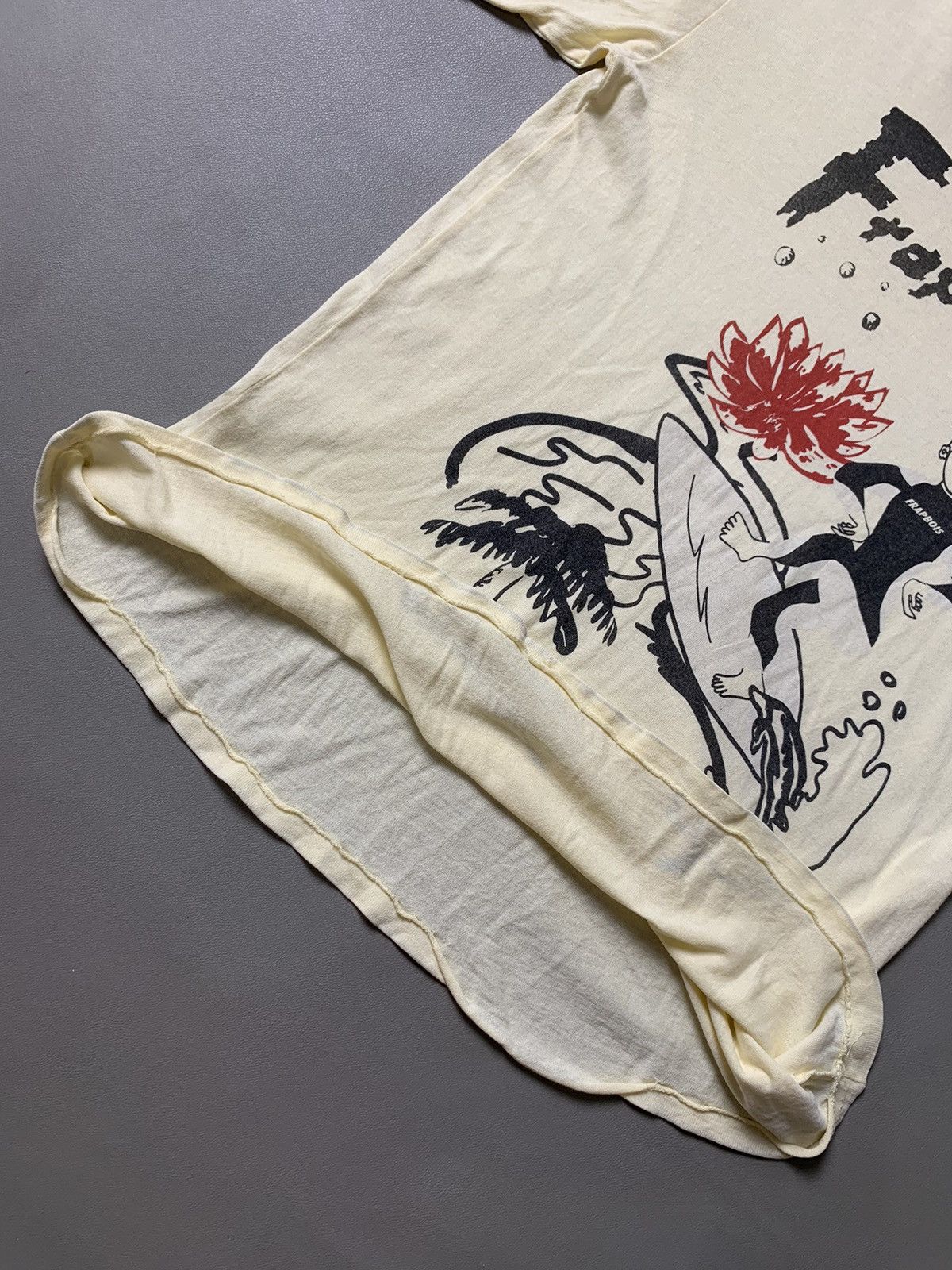 Frapbois × Issey Miyake × Japanese Brand Vintage Frapbois Archive Ringer Tshirt Size US M / EU 48-50 / 2 - 6 Thumbnail