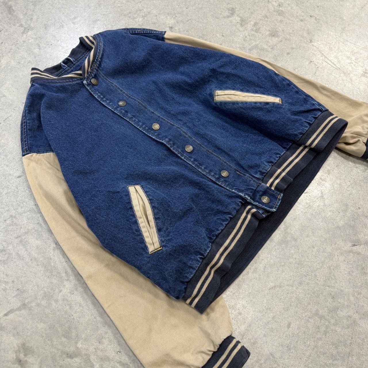 Other Vintage denim varsity bomber jacket Size US M / EU 48-50 / 2 - 3 Thumbnail