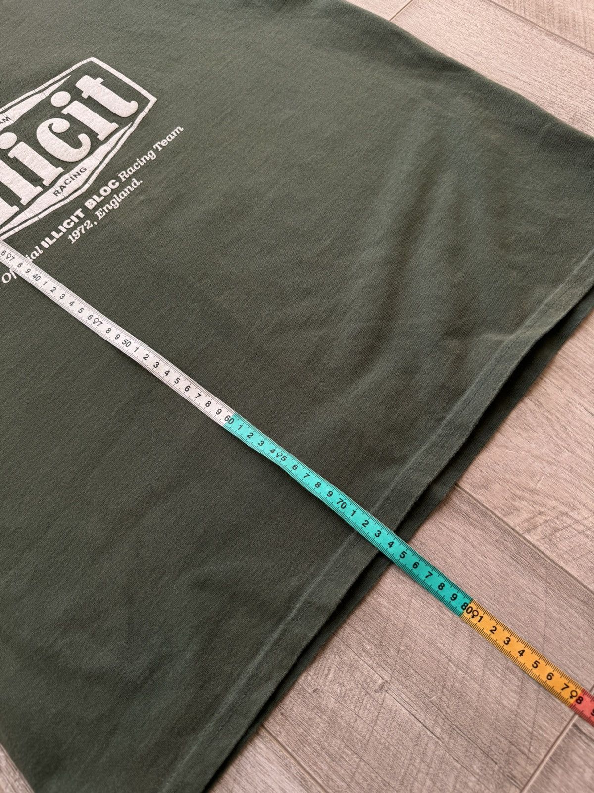 Cole Buxton ILLICIT BLOC RACING CAR Sun Faded Tee Size US L / EU 52-54 / 3 - 5 Thumbnail