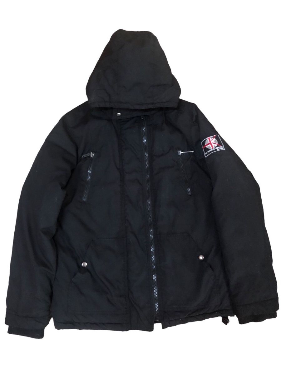 HK Work London For Men Puffer Hooded Jacket