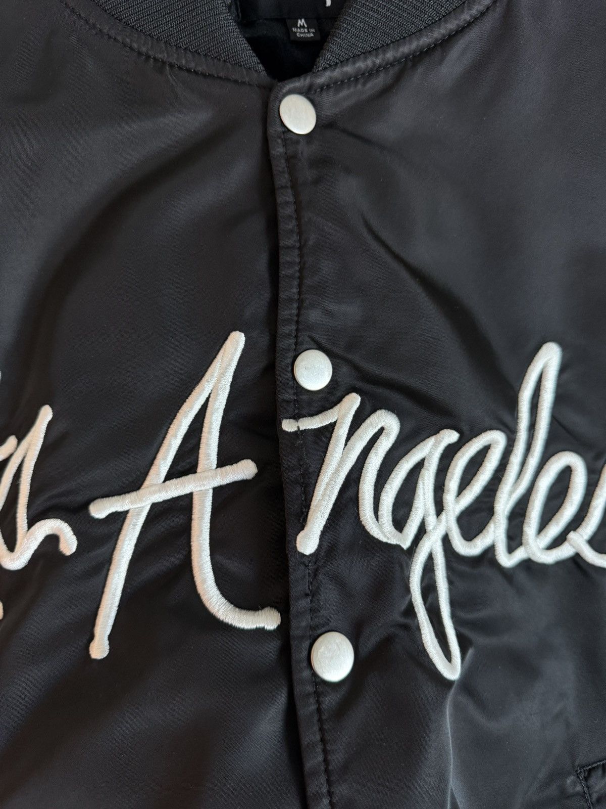 Stussy Stussy Los Angeles Chapter Satin Varsity Jacket Size US M / EU 48-50 / 2 - 5 Thumbnail