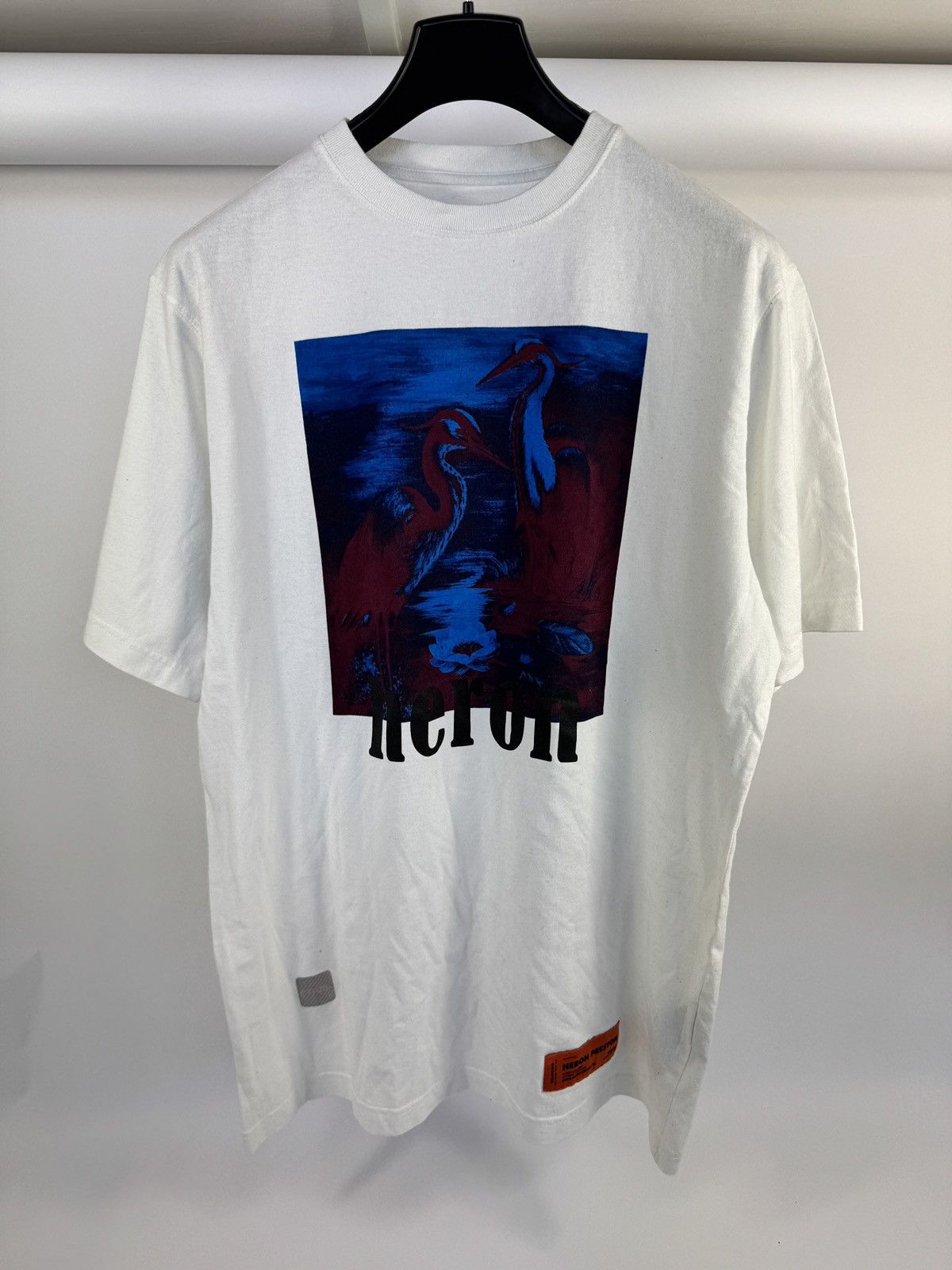 Heron Preston SCREEN PRINT OVERSIZED T-SHIRT Size US S / EU 44-46 / 1 - 1 Thumbnail