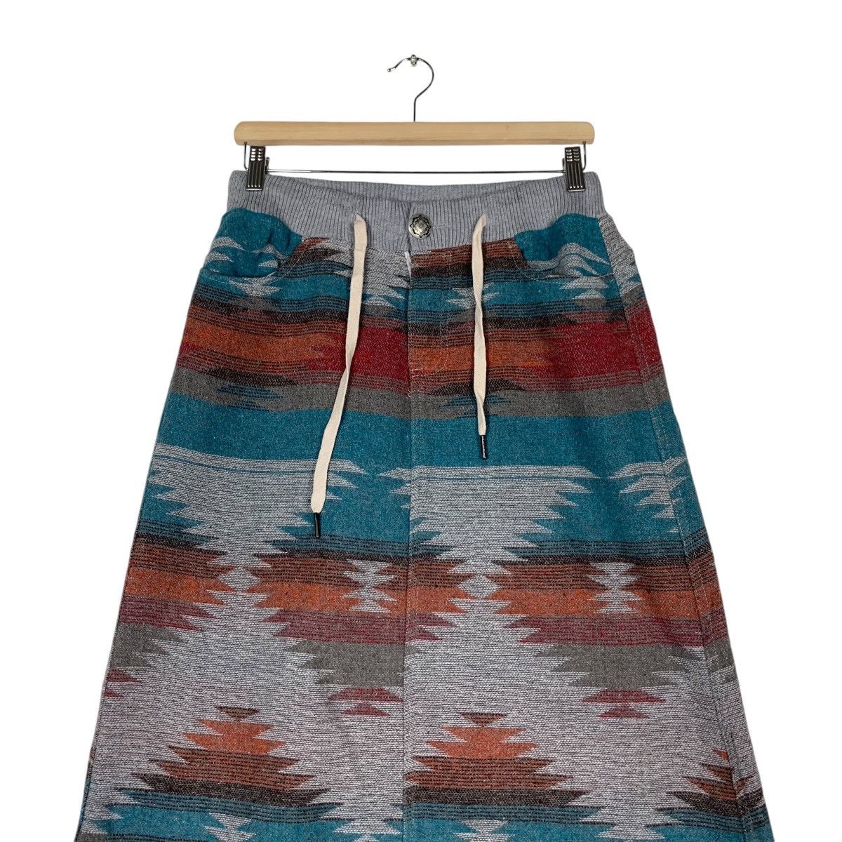Japanese Brand ANTI BALLISTIC Skirt Navajo Native Aztec Design #1301-C59 Size 28" / US 6 / IT 42 - 3 Thumbnail