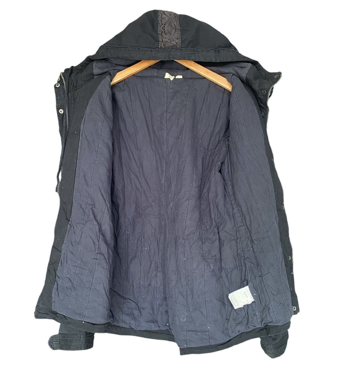 If Only Was True Black ROXY Hoodie Jacket Zipper Size US M / EU 48-50 / 2 - 12 Thumbnail