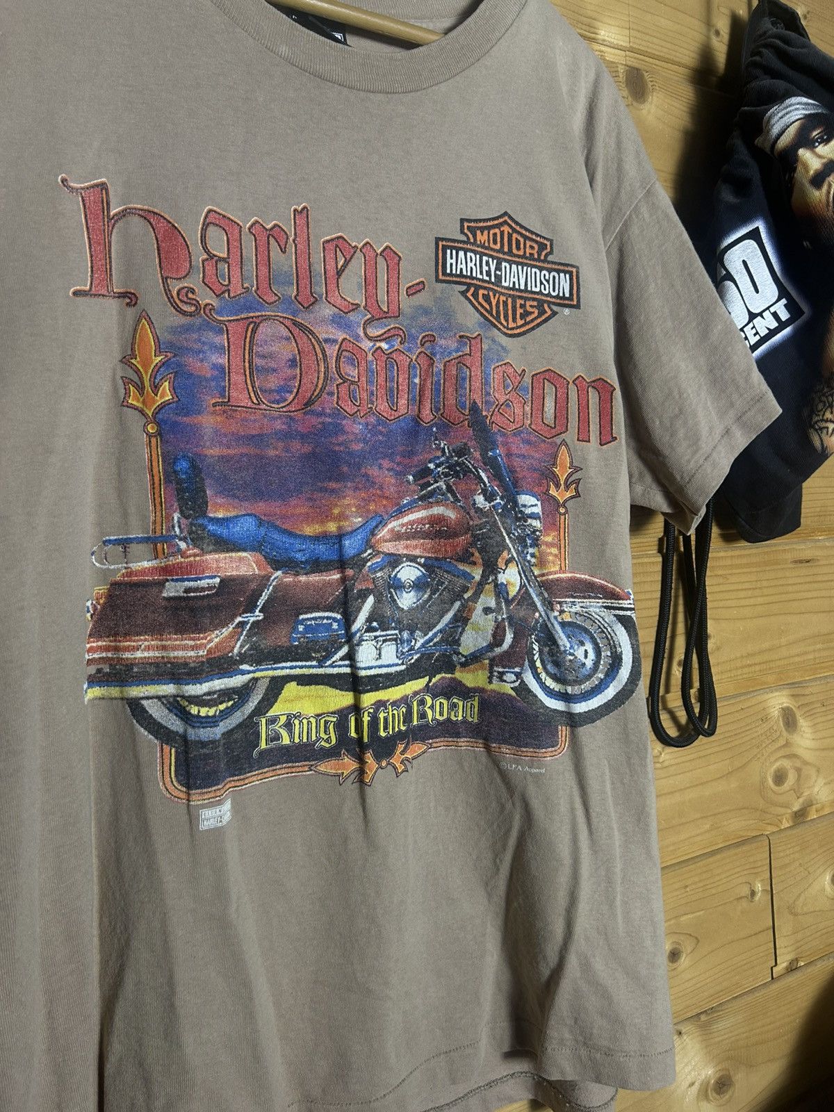 Harley Davidson Vintage 1995 Harley Davidson kings of the road single stitch Size US L / EU 52-54 / 3 - 3 Thumbnail
