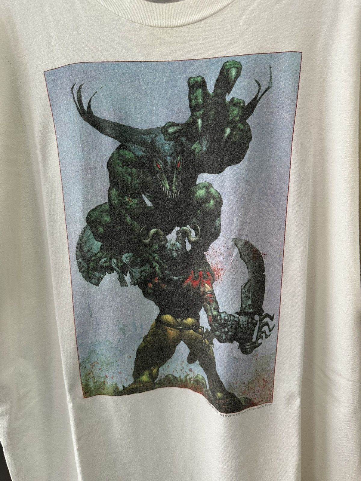 Vintage Kevin B. Eastman Heavy Metal Tee Size US XL / EU 56 / 4 - 3 Thumbnail