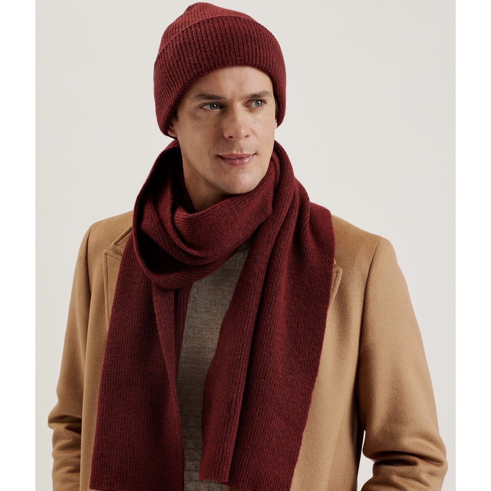 Ted Baker Ted Baker MENS Hat Scarf Gift Set Box One Size Size ONE SIZE - 2 Thumbnail