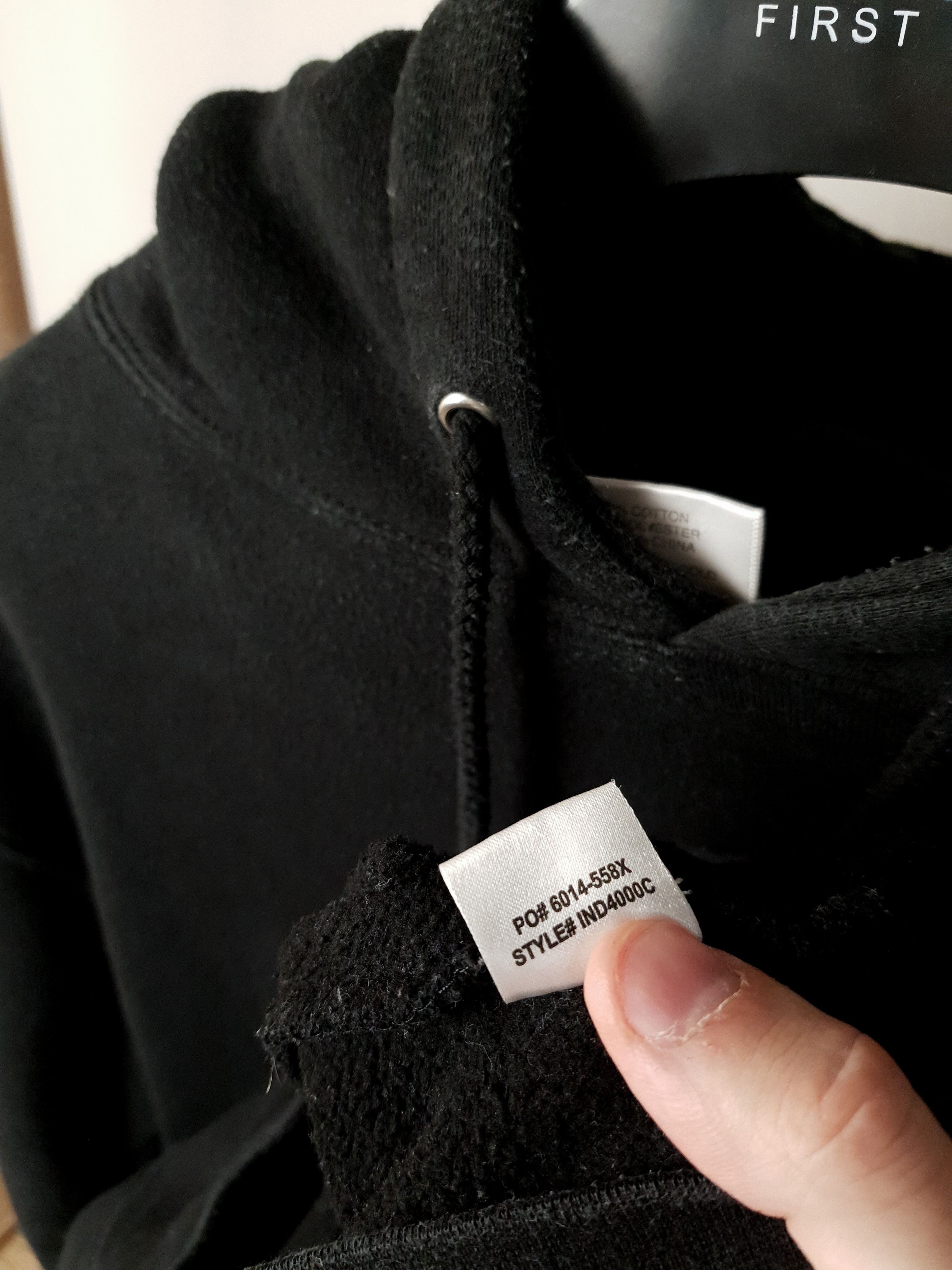 Pleasures Y2K Pleasures Cocaine Black Hell Hoodie AOP On Back Size US M / EU 48-50 / 2 - 12 Thumbnail