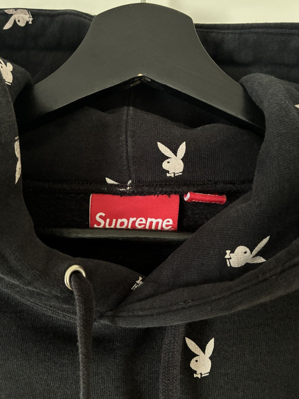 Supreme Supreme x Playboy FW15 Faded Hoodie Size US L / EU 52-54 / 3 - 3 Thumbnail