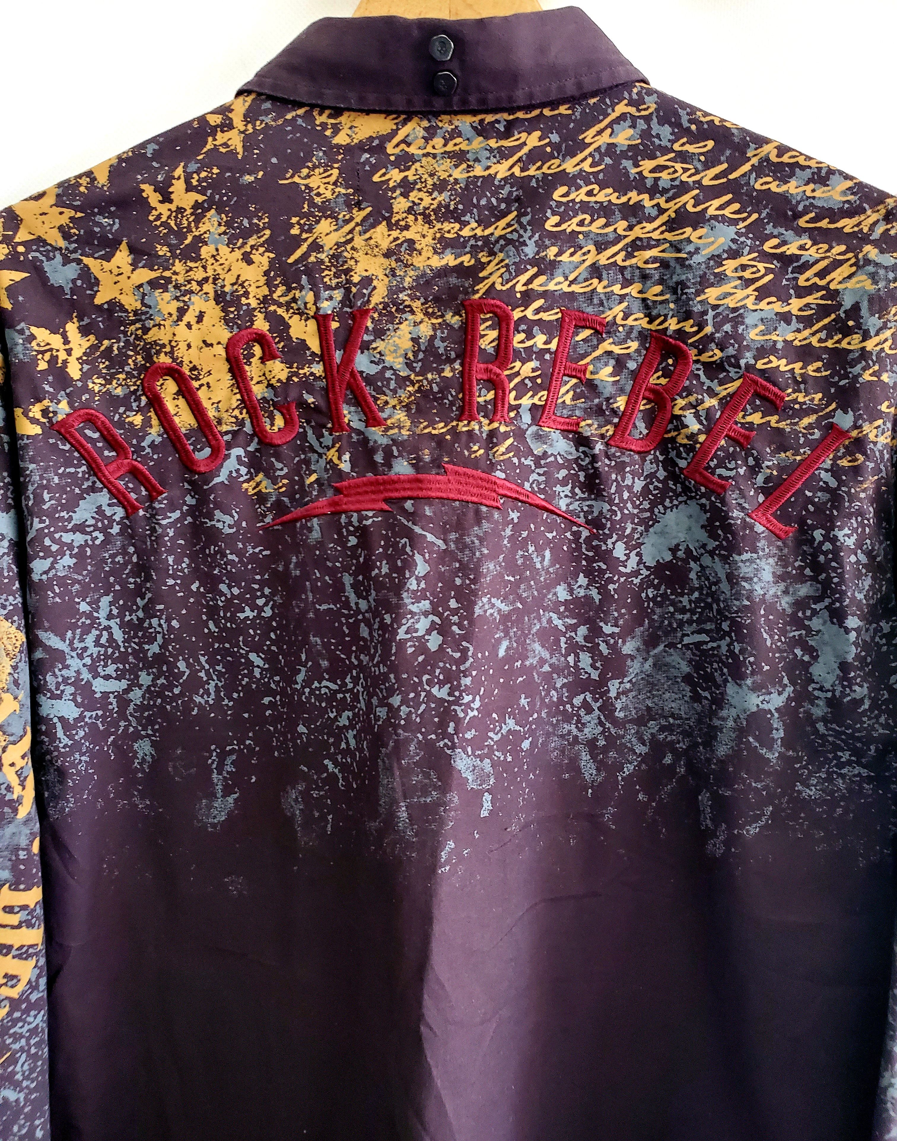 Affliction × Japanese Brand Vintage v2k rock rebel sinner Tshirt size L Size US L / EU 52-54 / 3 - 7 Thumbnail
