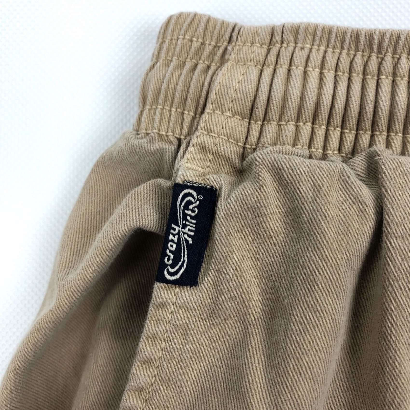 Vintage Crazy Shirts Pants Men's L Kona Coffee Dyed 100% Cotton Elastic Waist Drawstring Pockets Size US L / EU 52-54 / 3 - 4 Thumbnail