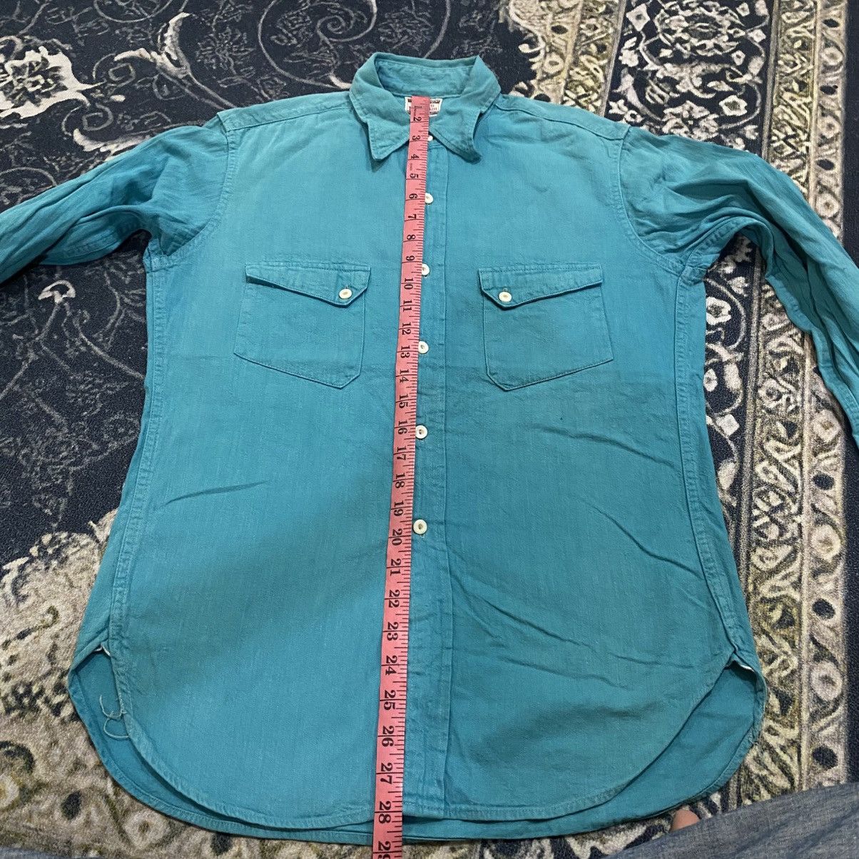 The Real McCoy's ‼️LAST DROP‼️Vintage Joe McCoy Western Pocket Selvedge Shirt Size US M / EU 48-50 / 2 - 16 Thumbnail