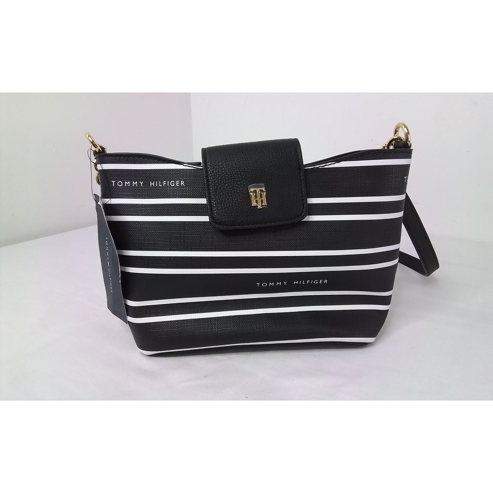 Tommy Hilfiger Tommy Hilfiger Purse NWT Black + White Size ONE SIZE - 5 Thumbnail
