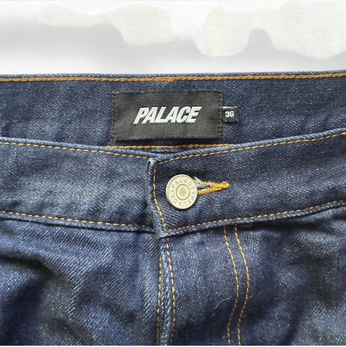 Palace Palace P90 College Stress Baggy Denim Size US 36 / EU 52 - 4 Thumbnail