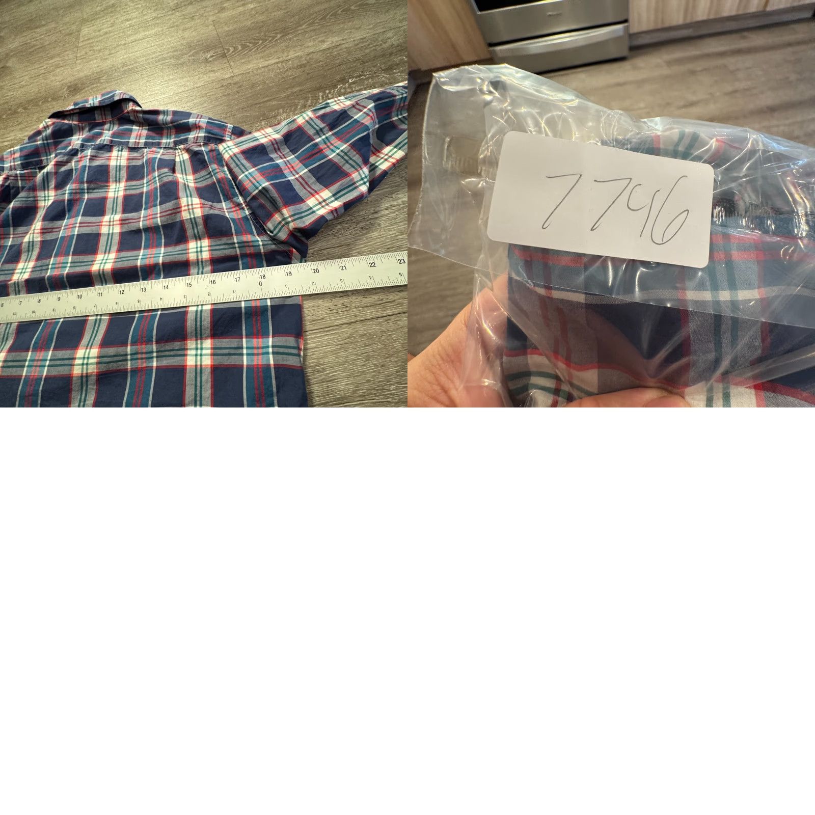 J.Crew J.CREW Shirt Mens Small Blue Plaid Light Weight 100% Cotton Slim Fit Casual Size US S / EU 44-46 / 1 - 8 Thumbnail