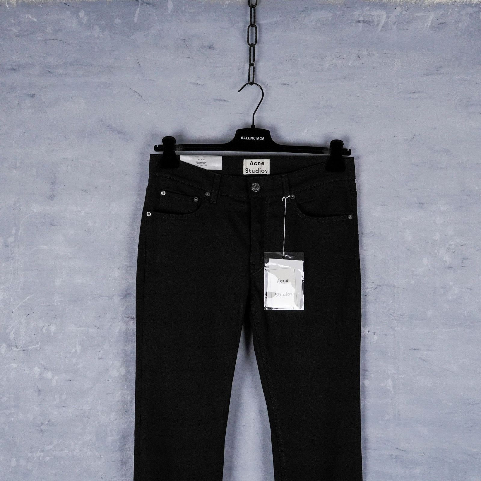 Acne Studios Acne studios ace stay cash skinny fit black jeans pants Size US 31 - 2 Thumbnail