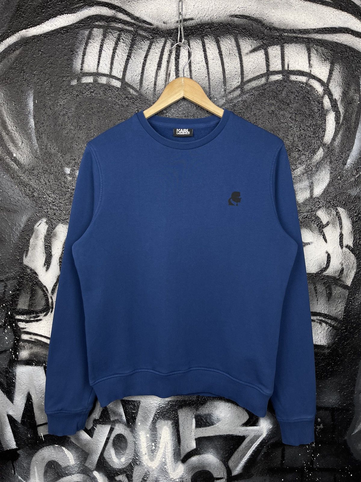 Karl Lagerfeld Karl Lagerfeld Blue Cotton Sweatshirt Men’s Size Small Size US S / EU 44-46 / 1 - 3 Thumbnail