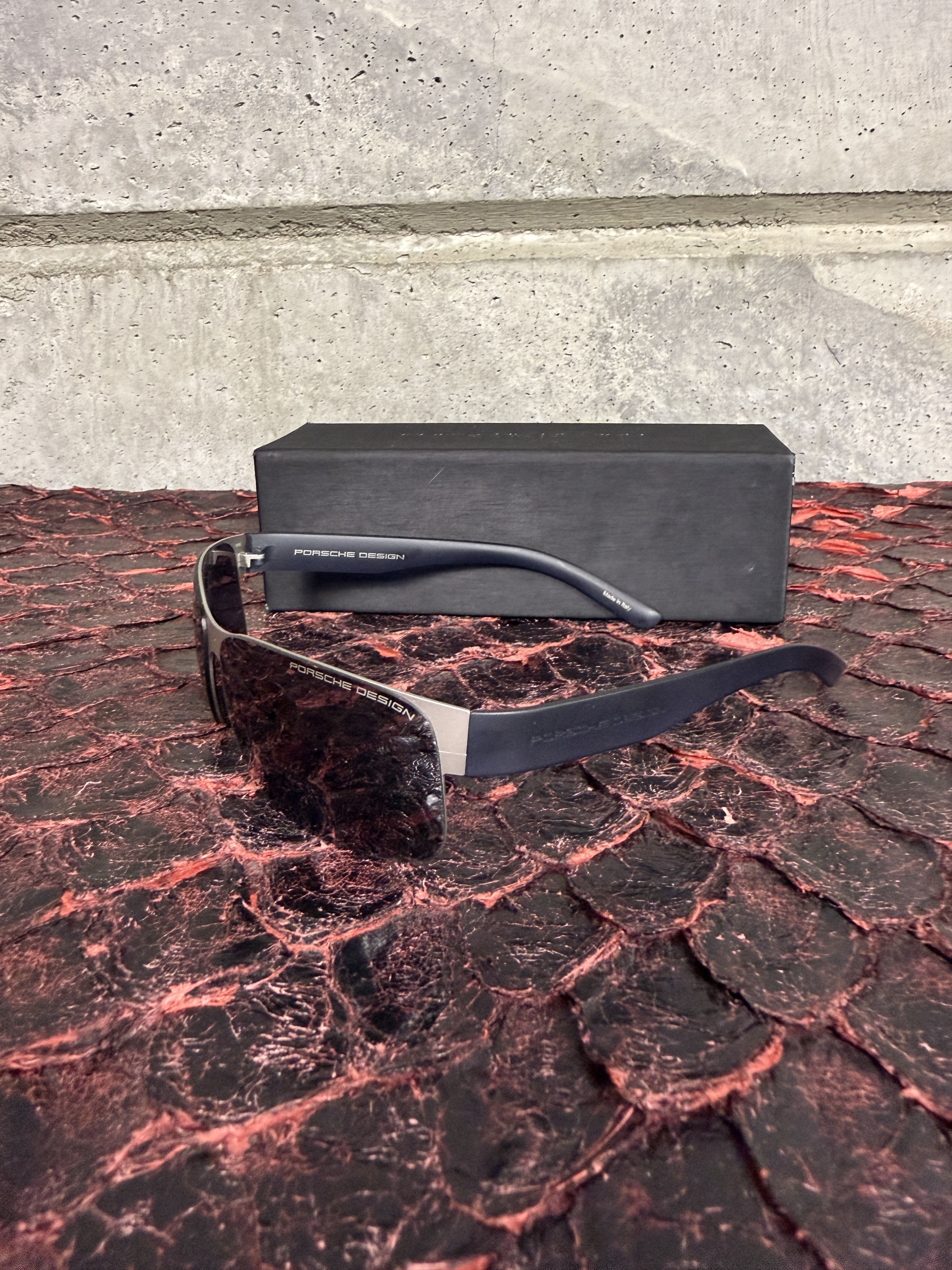 Porsche Design Porsche Design P8573 A Palladium Blue Sunglasses Size ONE SIZE - 3 Thumbnail