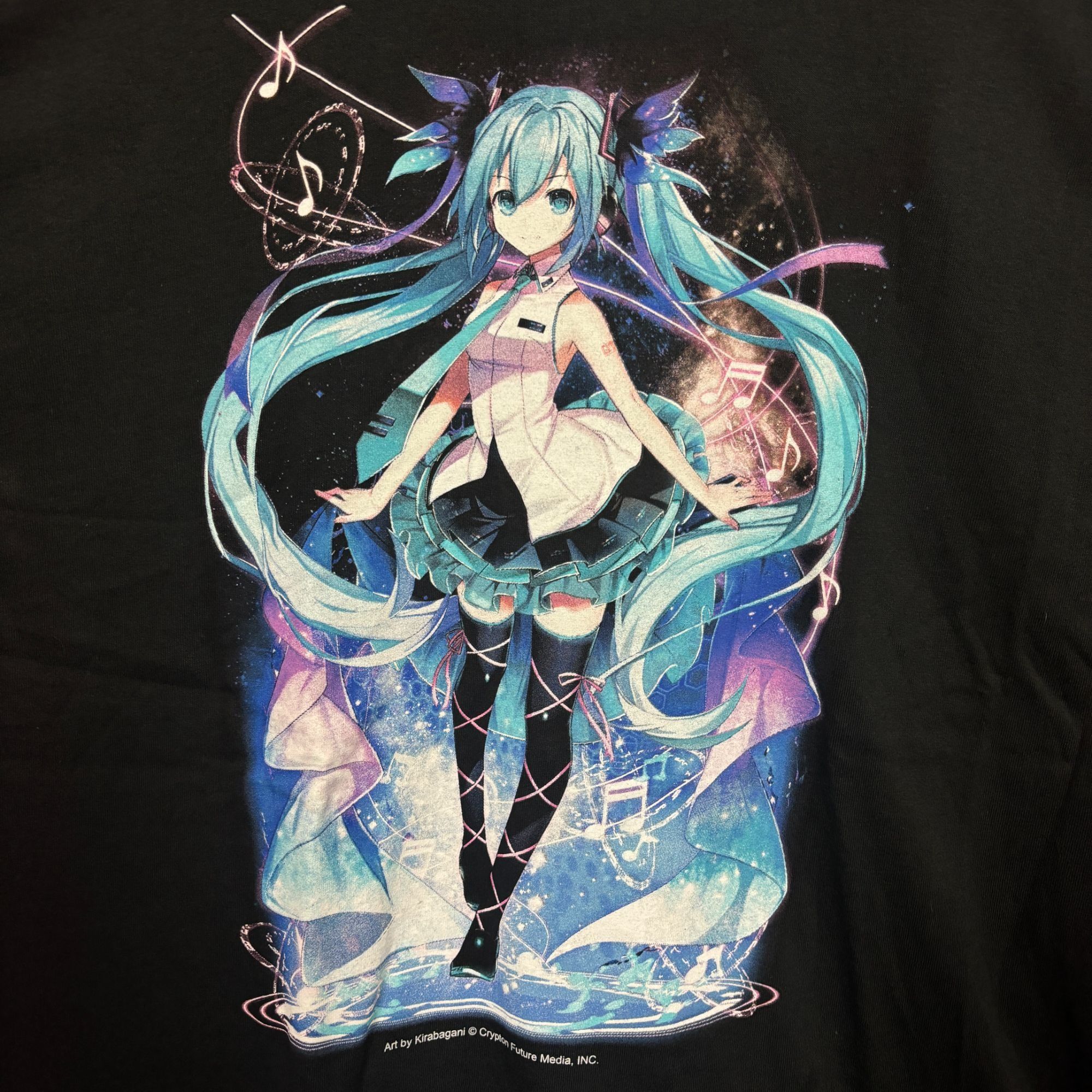 Anime Hatsune Miku Power Up Acid Wash Tshirt size 2xl Size US XXL / EU 58 / 5 - 2 Thumbnail