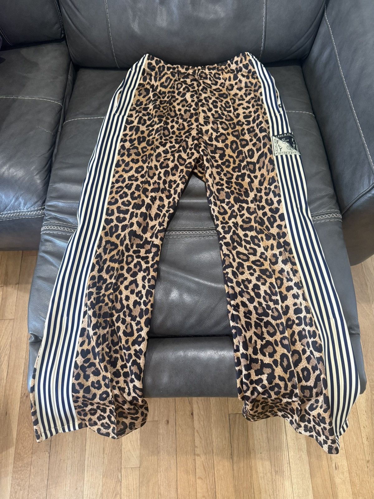 Kapital Kapital Leopard print Track Pants Size US 44 / EU 60 - 1 Thumbnail