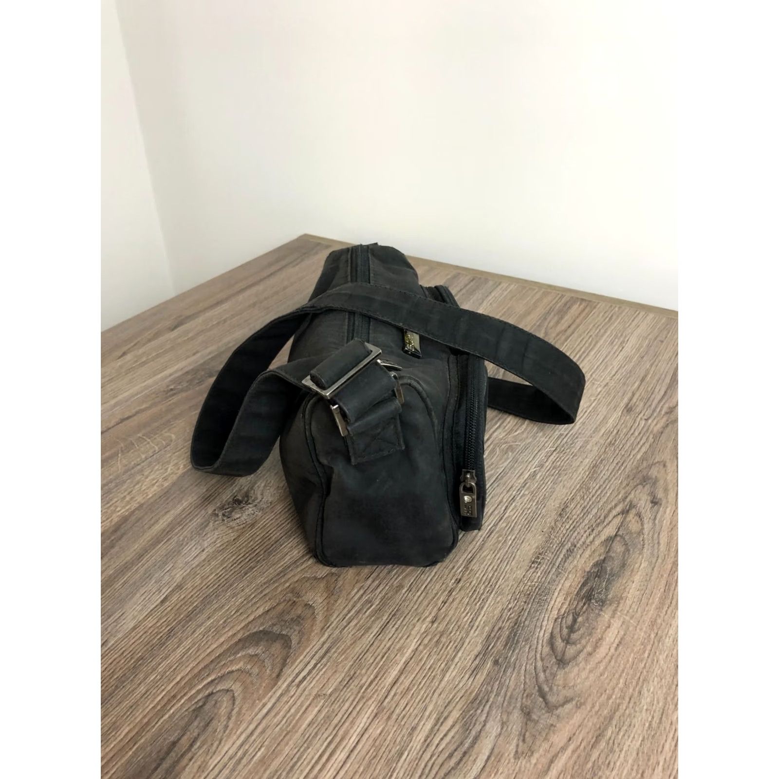 Vintage Sonia Rykiel Shoulder Bag Leather Black Women Size ONE SIZE - 2 Thumbnail