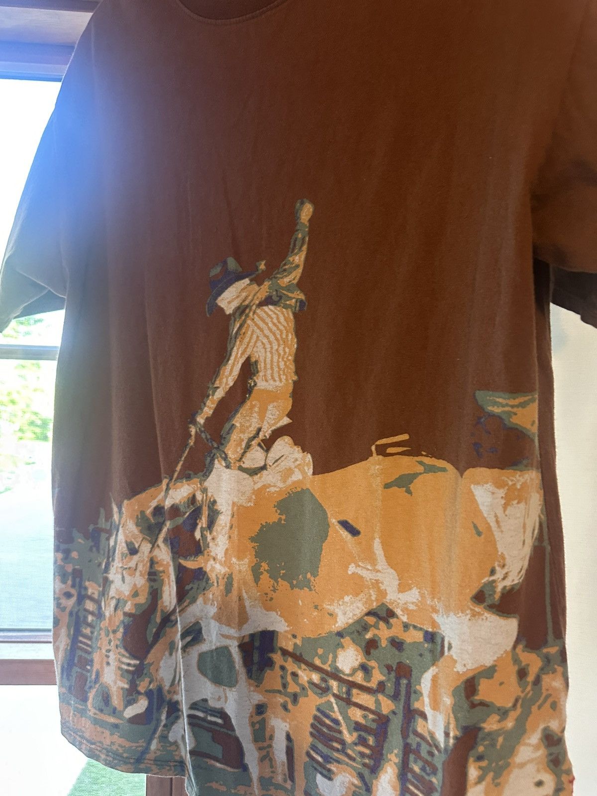 Bdg VINTAGE COWBOY RODEO GRAPHIC TEE Size US M / EU 48-50 / 2 - 2 Thumbnail