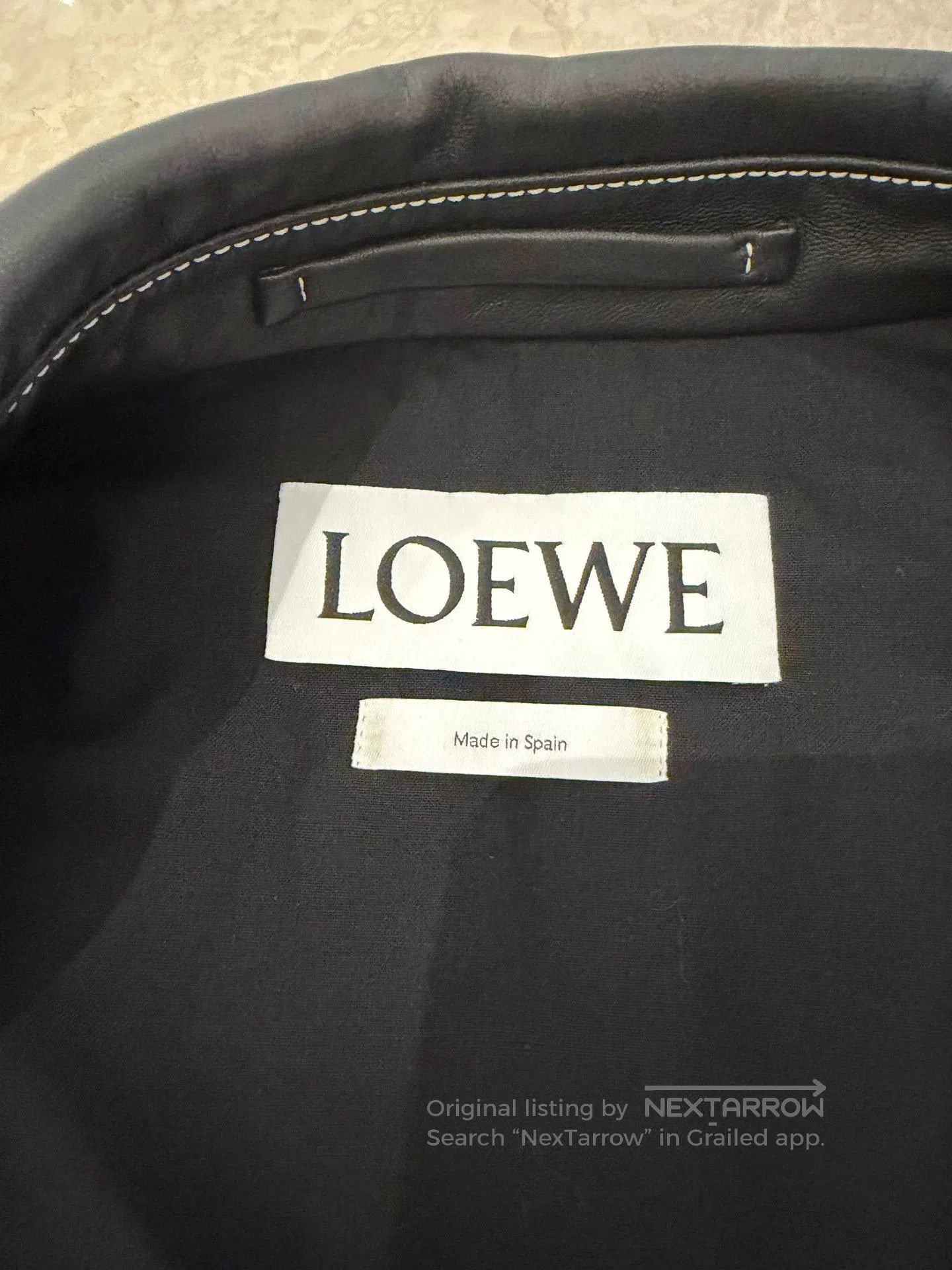Loewe classic loewe lambskin leather jacket for women. Size US M / EU 48-50 / 2 - 3 Thumbnail
