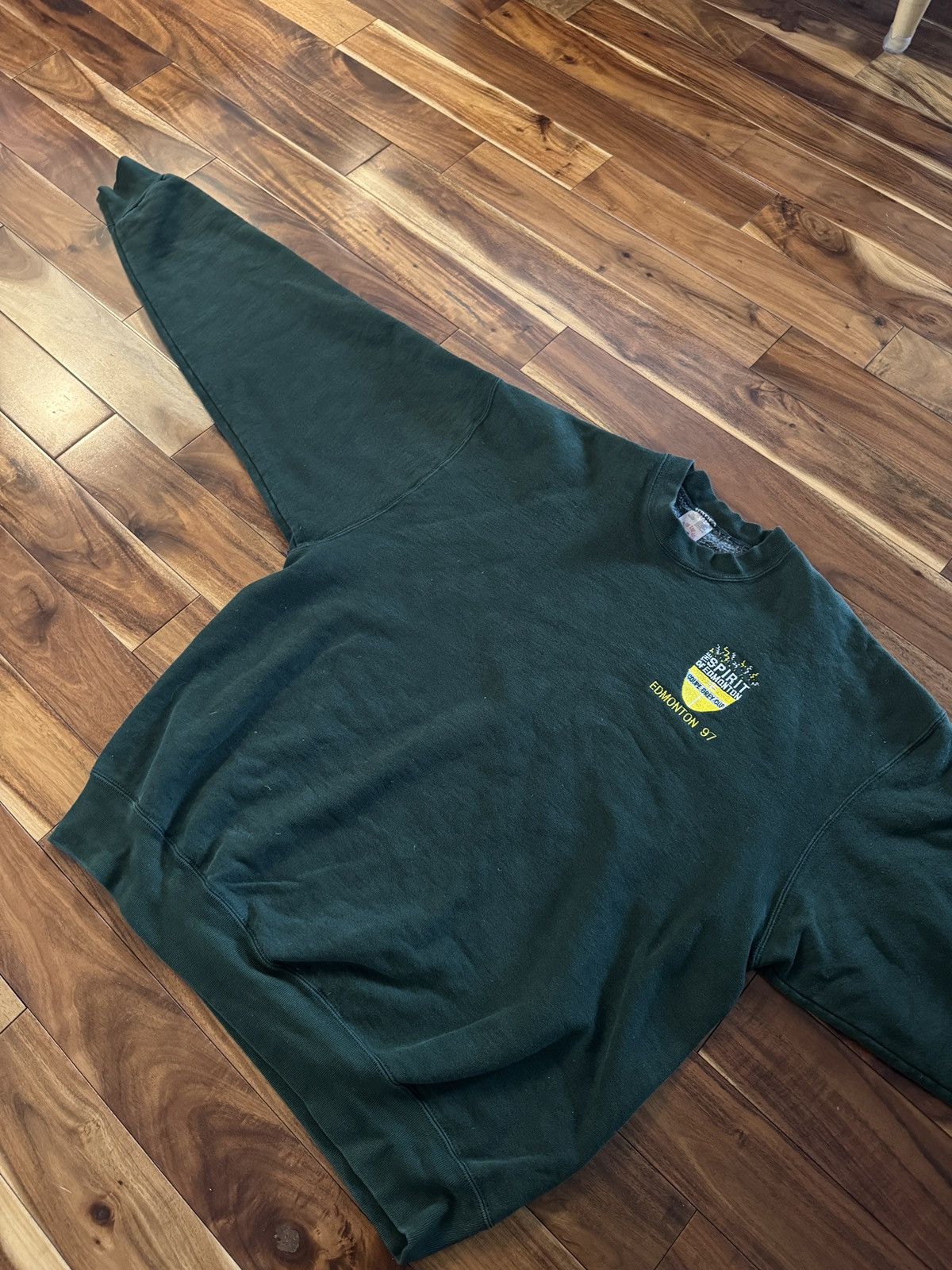 Vintage Vintage made in USA Edmonton ‘97 grey cup crewneck Size US XL / EU 56 / 4 - 3 Thumbnail