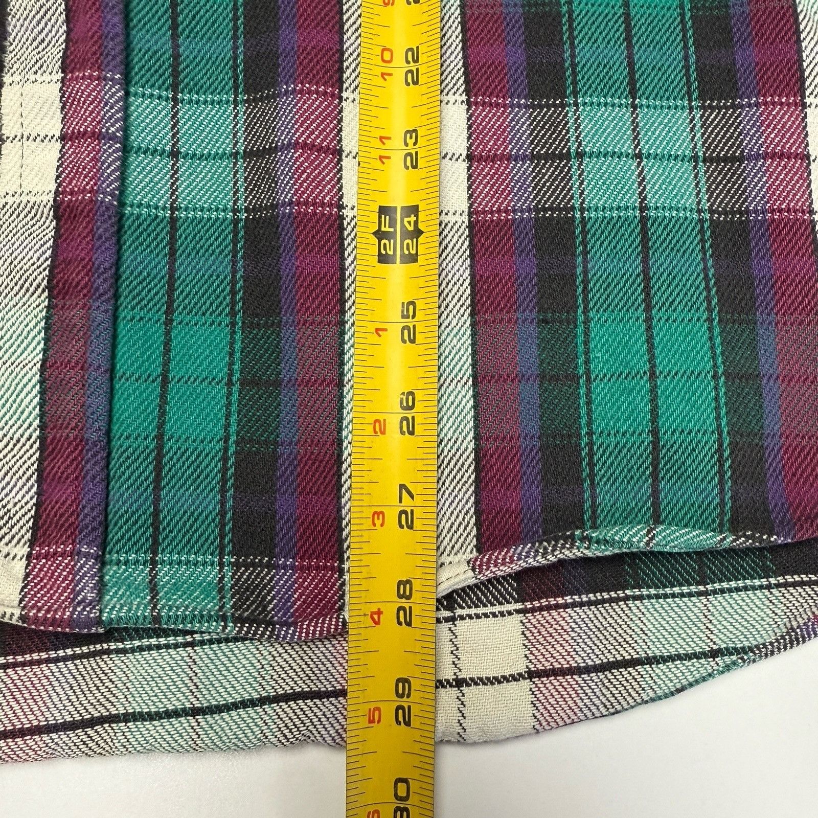 Field & Stream Vintage Field & Stream Plaid Flannel Purple & Green Button Size US XL / EU 56 / 4 - 15 Thumbnail