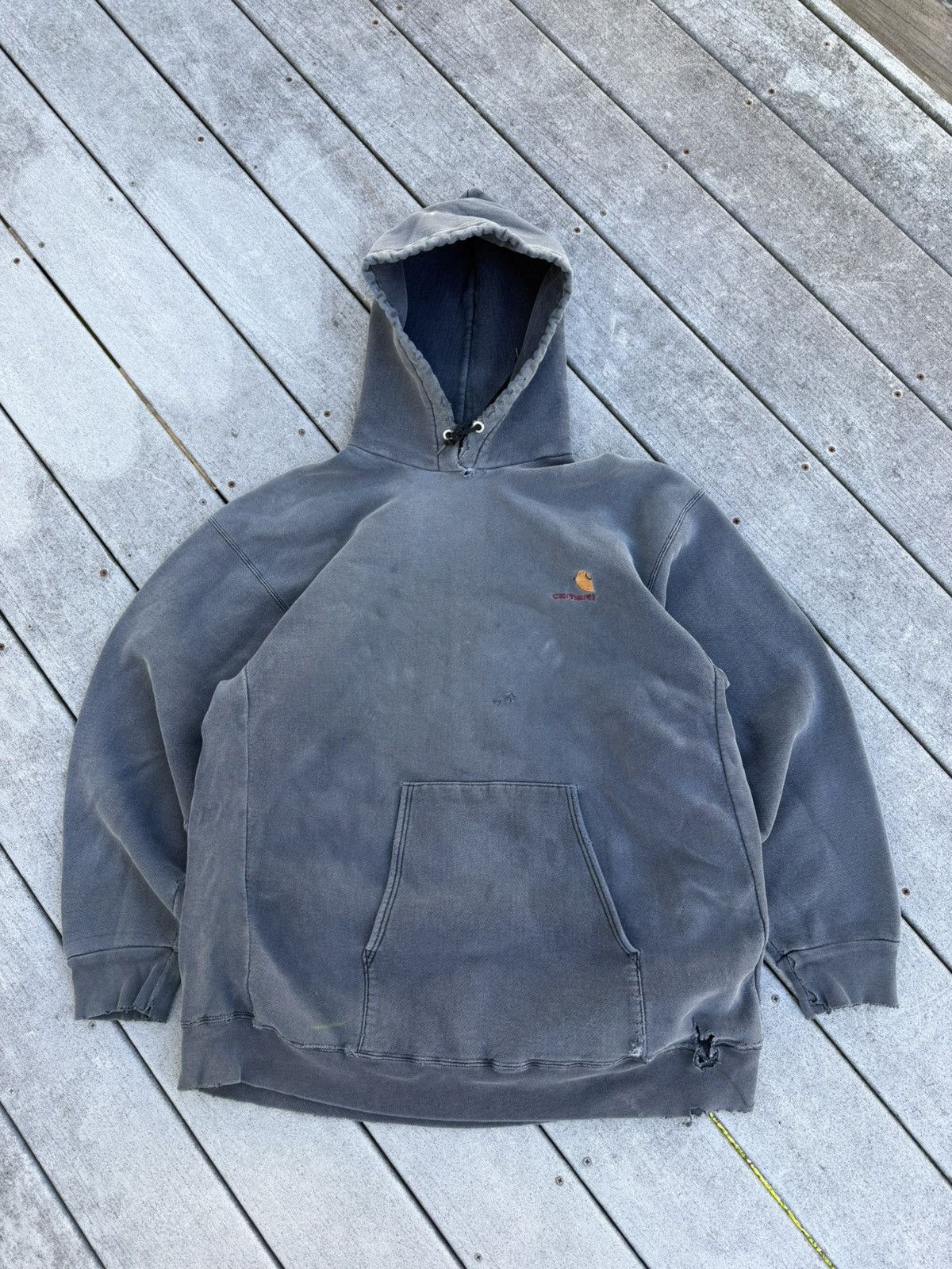 Carhartt Vintage Carhartt hoodie Size US XL / EU 56 / 4 - 1 Thumbnail