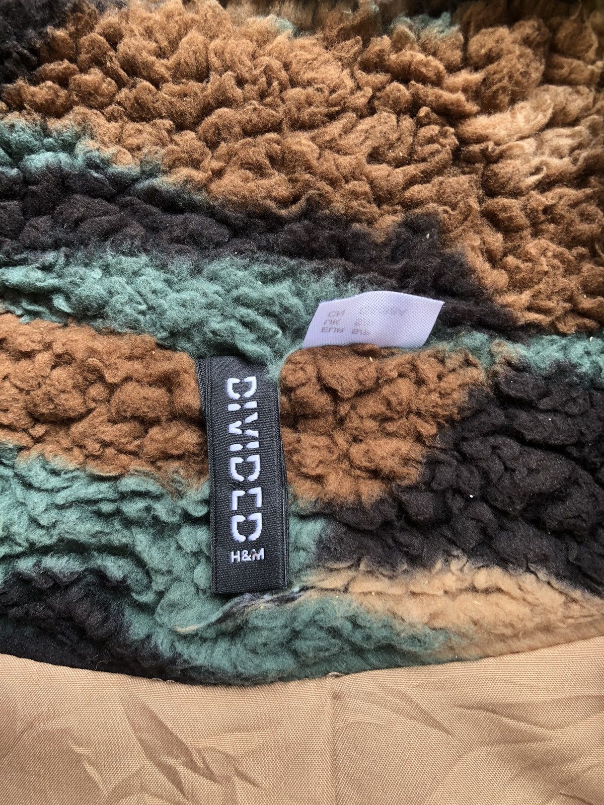 If Six Was Nine × Japanese Brand H&m Japanese Brand Camo Sherpa Fullzipper Jacket Size US M / EU 48-50 / 2 - 16 Thumbnail