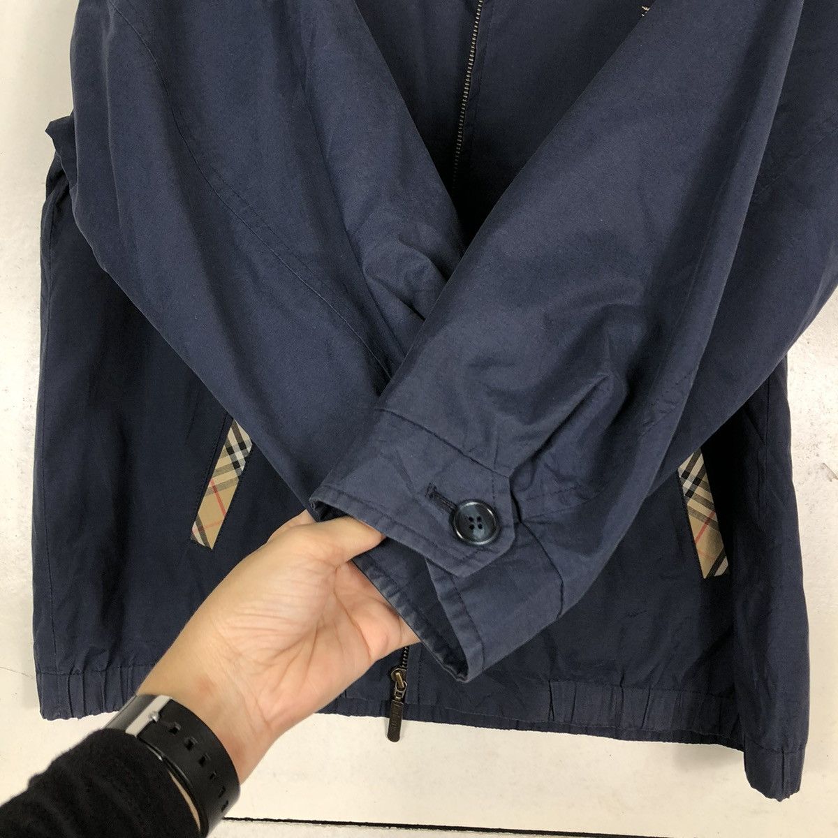 Burberry 🔥VINTAGE BOMBER JACKET BURBERRYS MADE IN ENGLAND NOVA CHECK Size US M / EU 48-50 / 2 - 15 Thumbnail