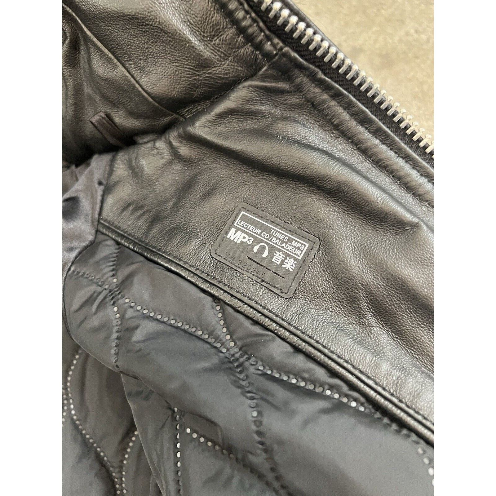 Nike Rare Unreleased Sample Nike Leather Parka Air Force 20 Year Size US L / EU 52-54 / 3 - 11 Thumbnail