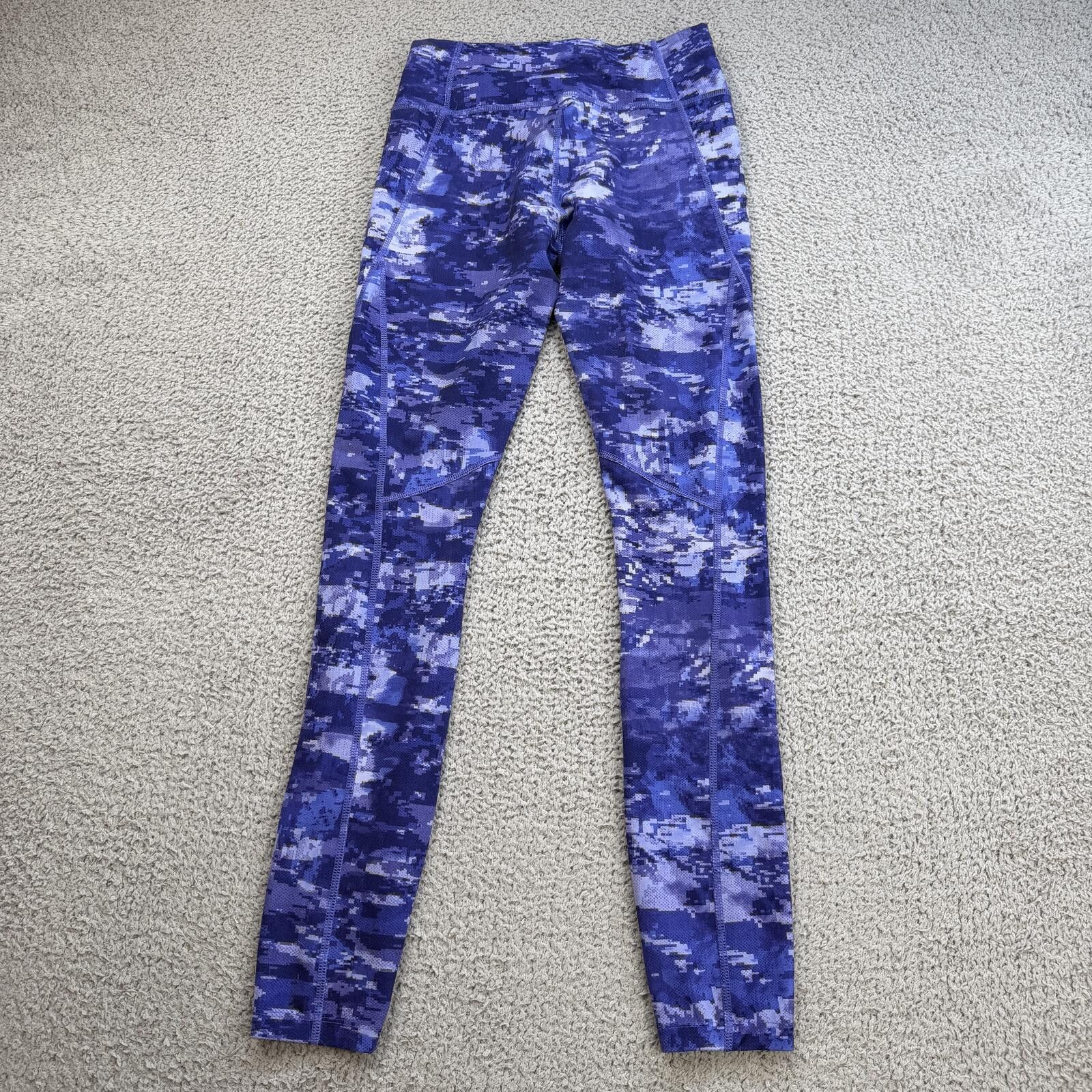 The North Face The North Face Purple Digital Camo Leggings Womens XS Pants Size 26" / US 2 / IT 38 - 2 Thumbnail