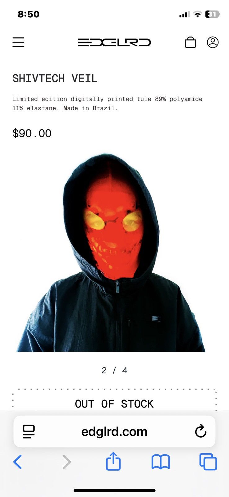 Other EDGLRD x ShivTech Veil x Harmony Korine Size ONE SIZE - 1 Preview