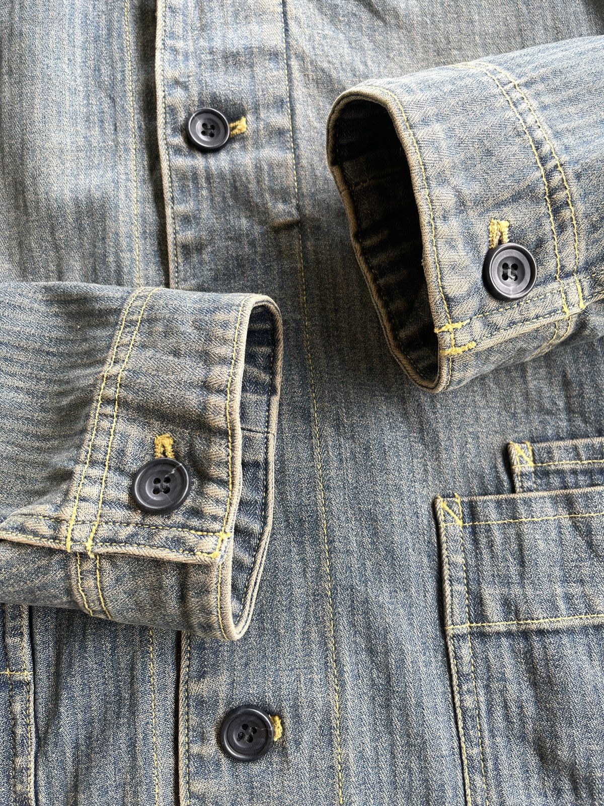 Japanese Brand Japanese Workers Chore Denim Jacket Size US L / EU 52-54 / 3 - 8 Thumbnail