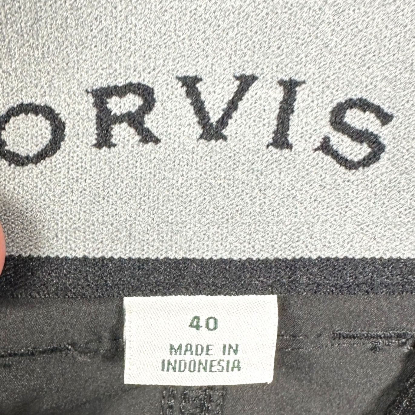 Orvis Orvis Cargo Shorts Mens 40 Black Lightweight Quick Dry Pockets Outdoor Size US 40 / EU 56 - 3 Thumbnail