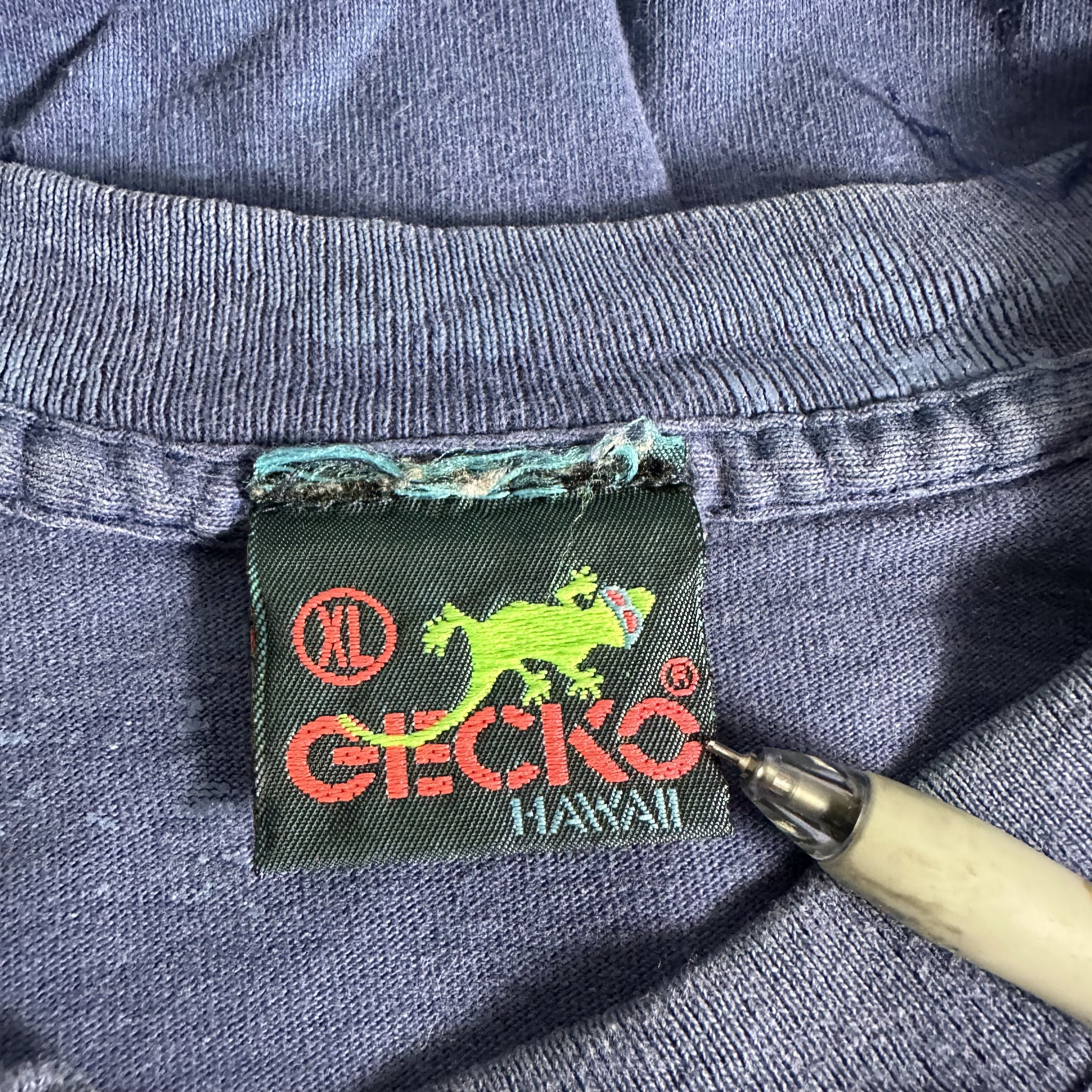 Hypebeast 🔥RARE🔥Vintage Gecko Hawaii All Print T-shirt Single Stich Size US XL / EU 56 / 4 - 6 Thumbnail
