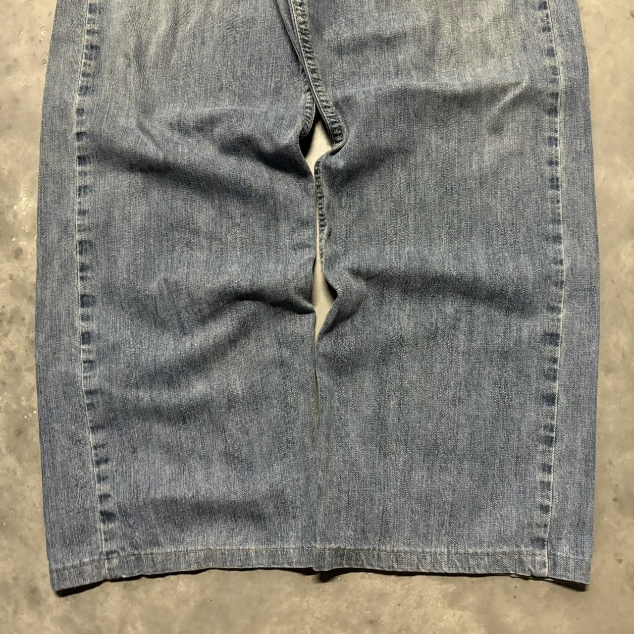 Japanese Brand × Vintage Crazy Vintage Y2K/2000s Grunge Medium Wash Denim Jeans! Size US 34 / EU 50 - 6 Thumbnail
