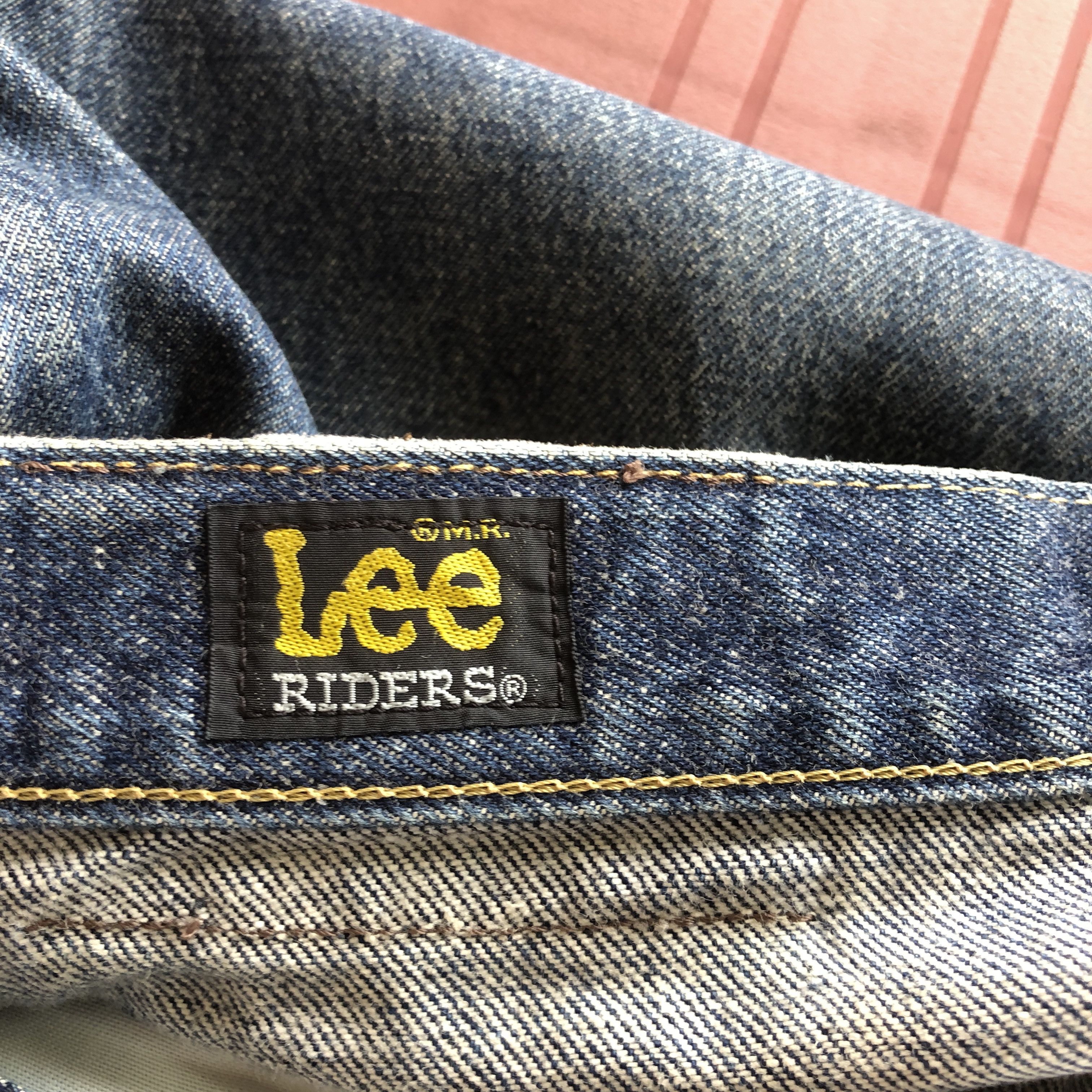 Lee Vintage Lee Stone Wash Jeans Lee Sanforized Denim Pants Size US 30 / EU 46 - 9 Thumbnail