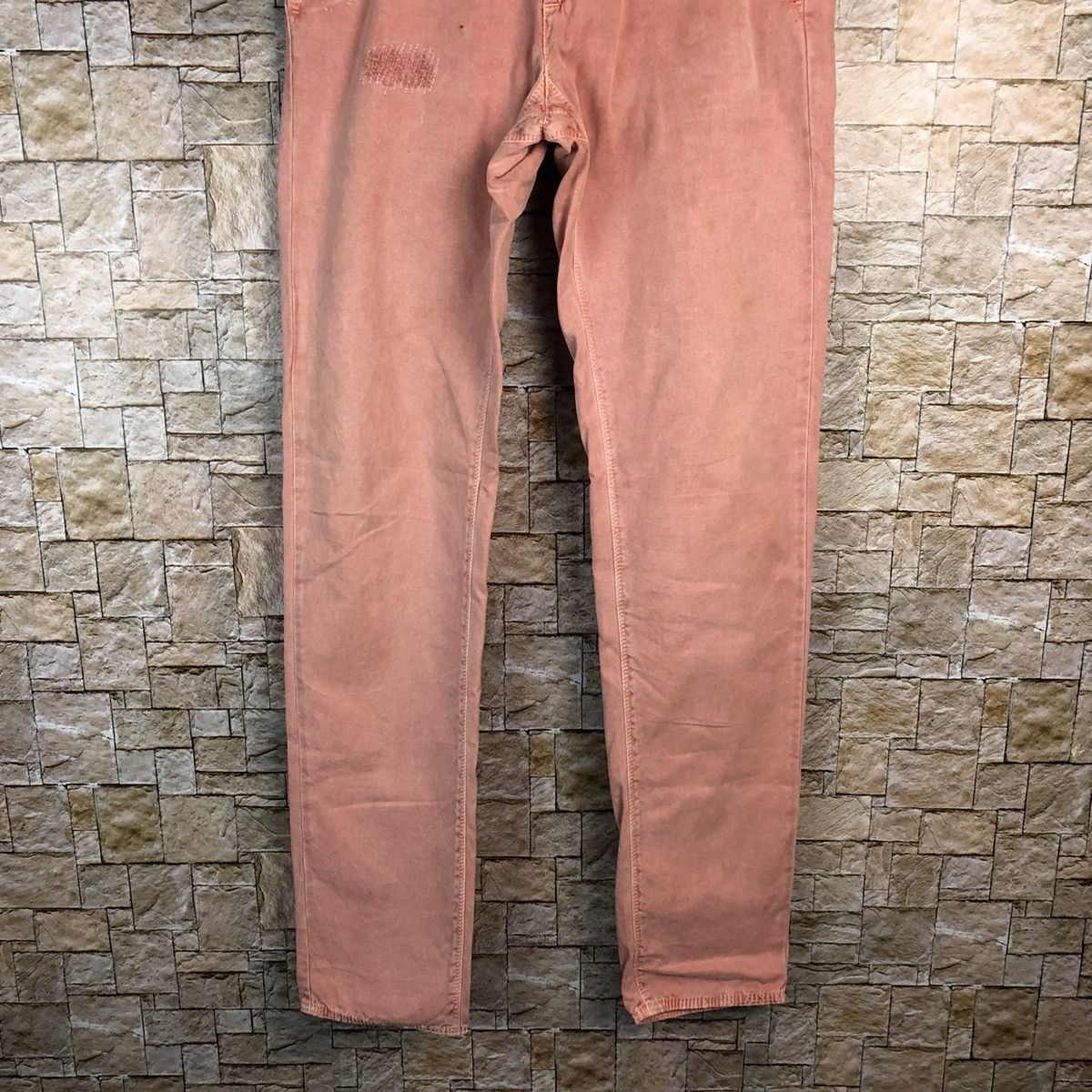Japanese Brand × Vintage Man Gas Pink vintage Casual cargo Pants #A646 Size US 29 - 3 Thumbnail