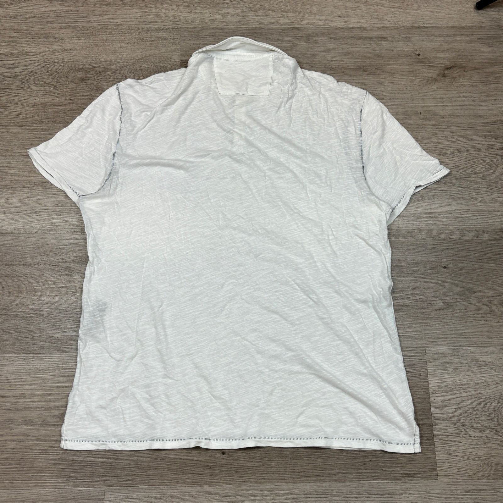 John Varvatos John Varvatos Star USA Victor Slub Polo Men's XL Minimalist Size US XL / EU 56 / 4 - 3 Thumbnail
