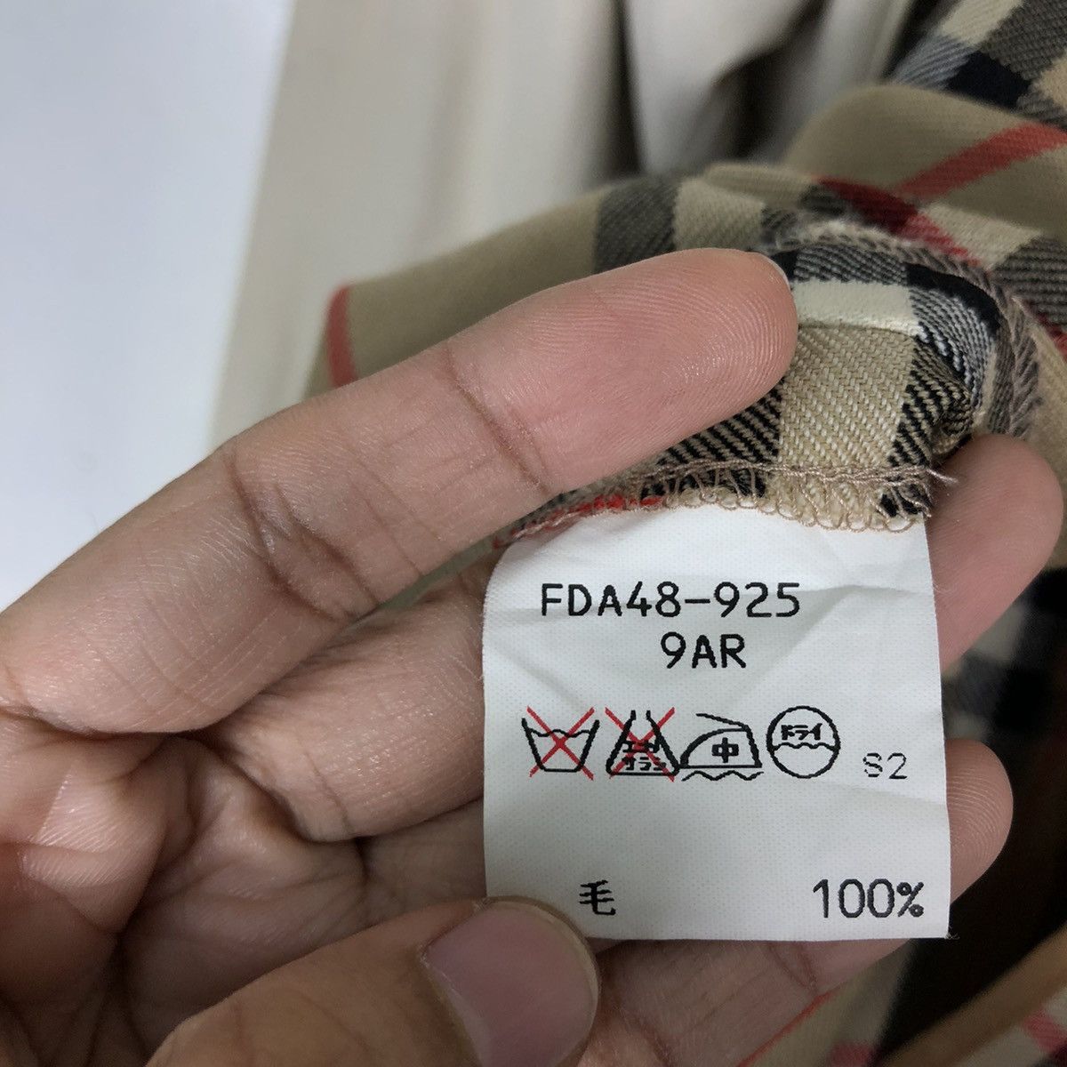Burberry 🔥Rich Brown - Nova Check Tartan Design Lining Long Coats Size US M / EU 48-50 / 2 - 13 Thumbnail