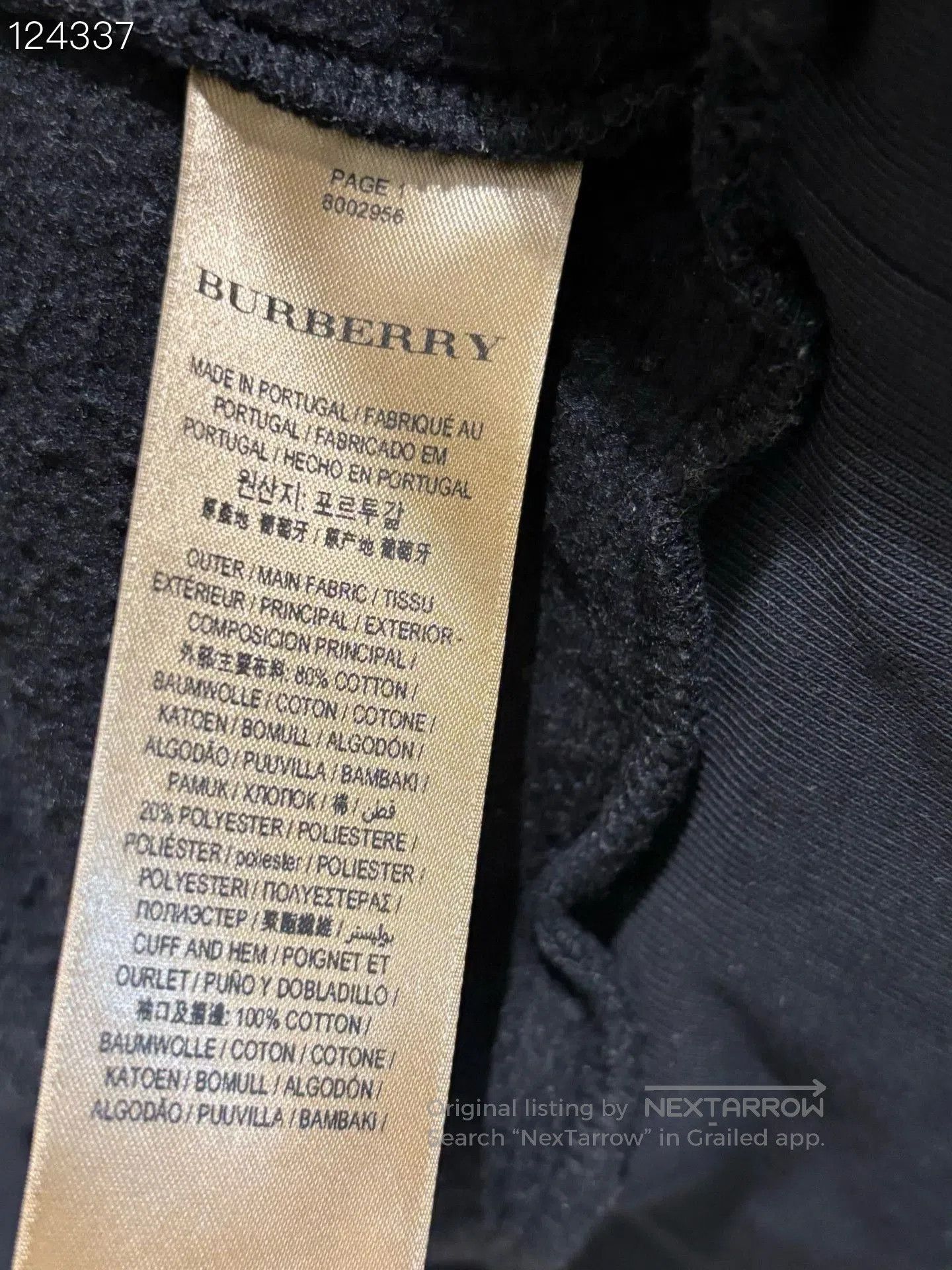 Burberry Burberry Black Knight Embroidery Hoodie. Size US L / EU 52-54 / 3 - 5 Thumbnail