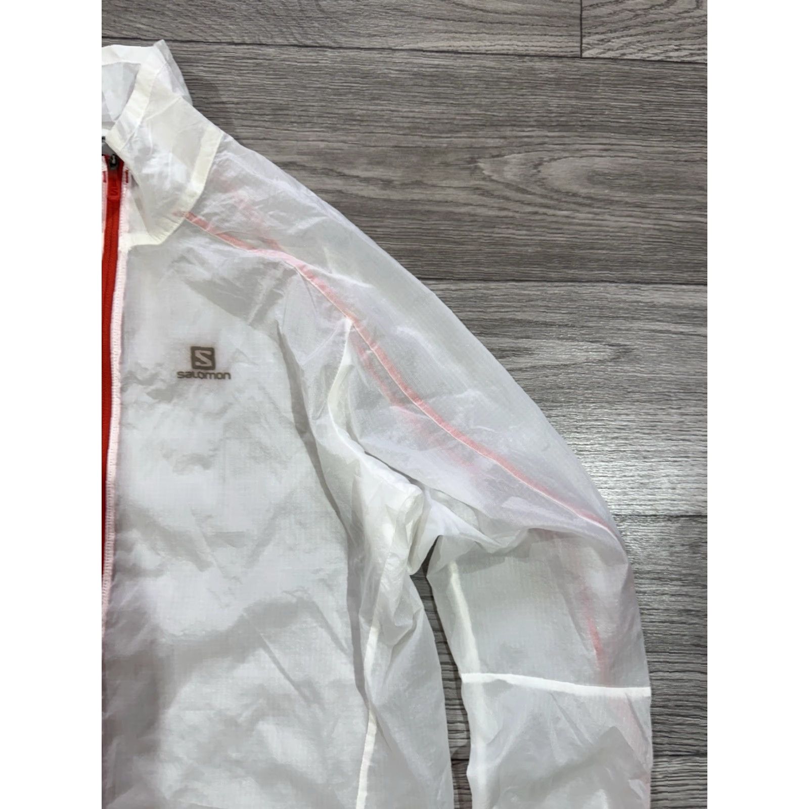 Salomon Salomon S Lab Clima Wind Ultra Light Running Jacket Women’s S/M Windbreaker White Women Size S / US 4 / IT 40 - 5 Thumbnail