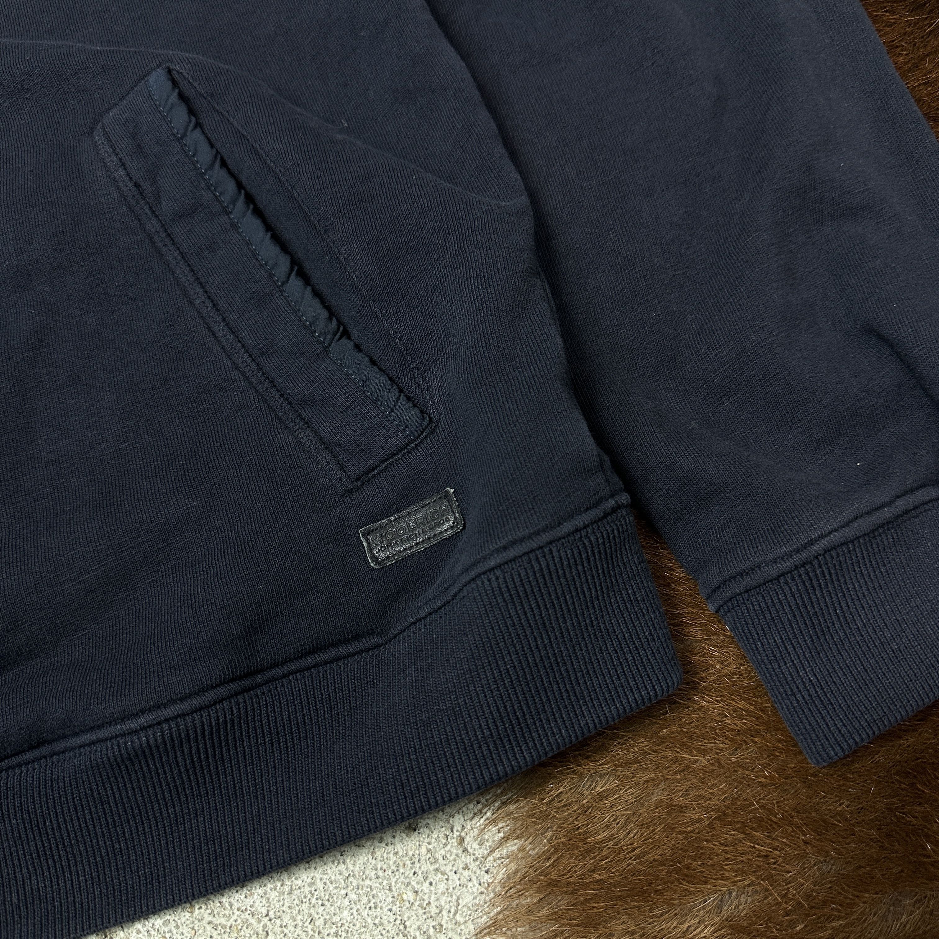 Woolrich Woolen Mills Vintage Streetwear Woolrich Zip Up Sweatshirt Y2K Size US M / EU 48-50 / 2 - 2 Thumbnail