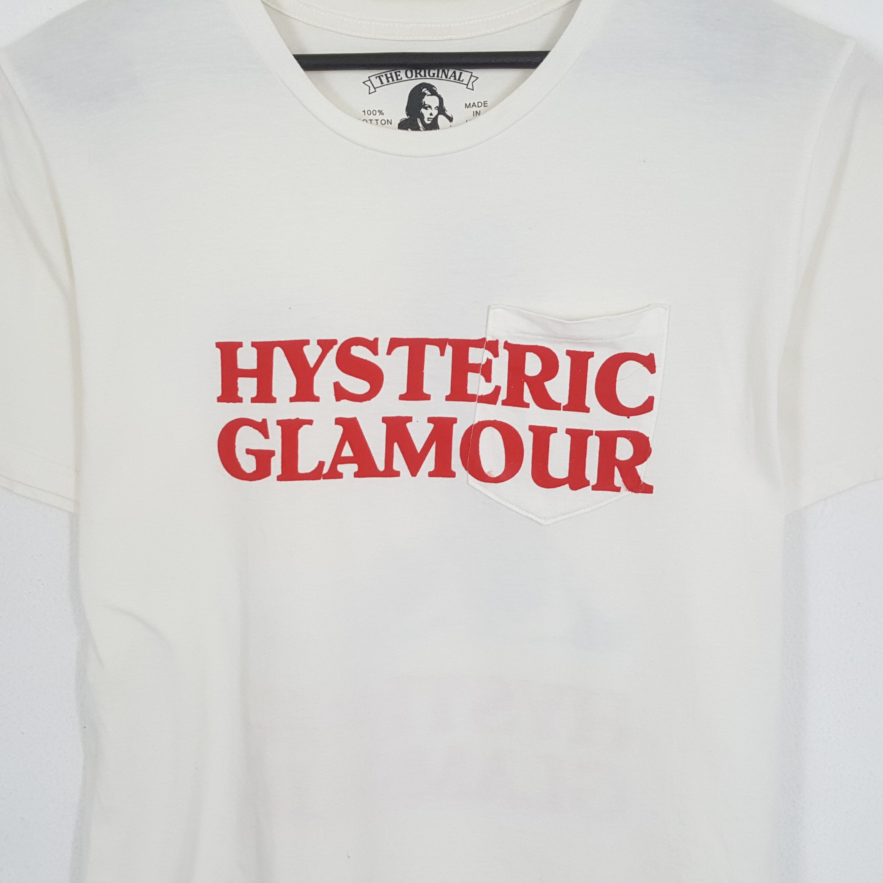 Hysteric Glamour HYSTERIC GLAMOUR Japanese Brand Streetwear Custom Tshirt Size US M / EU 48-50 / 2 - 4 Thumbnail