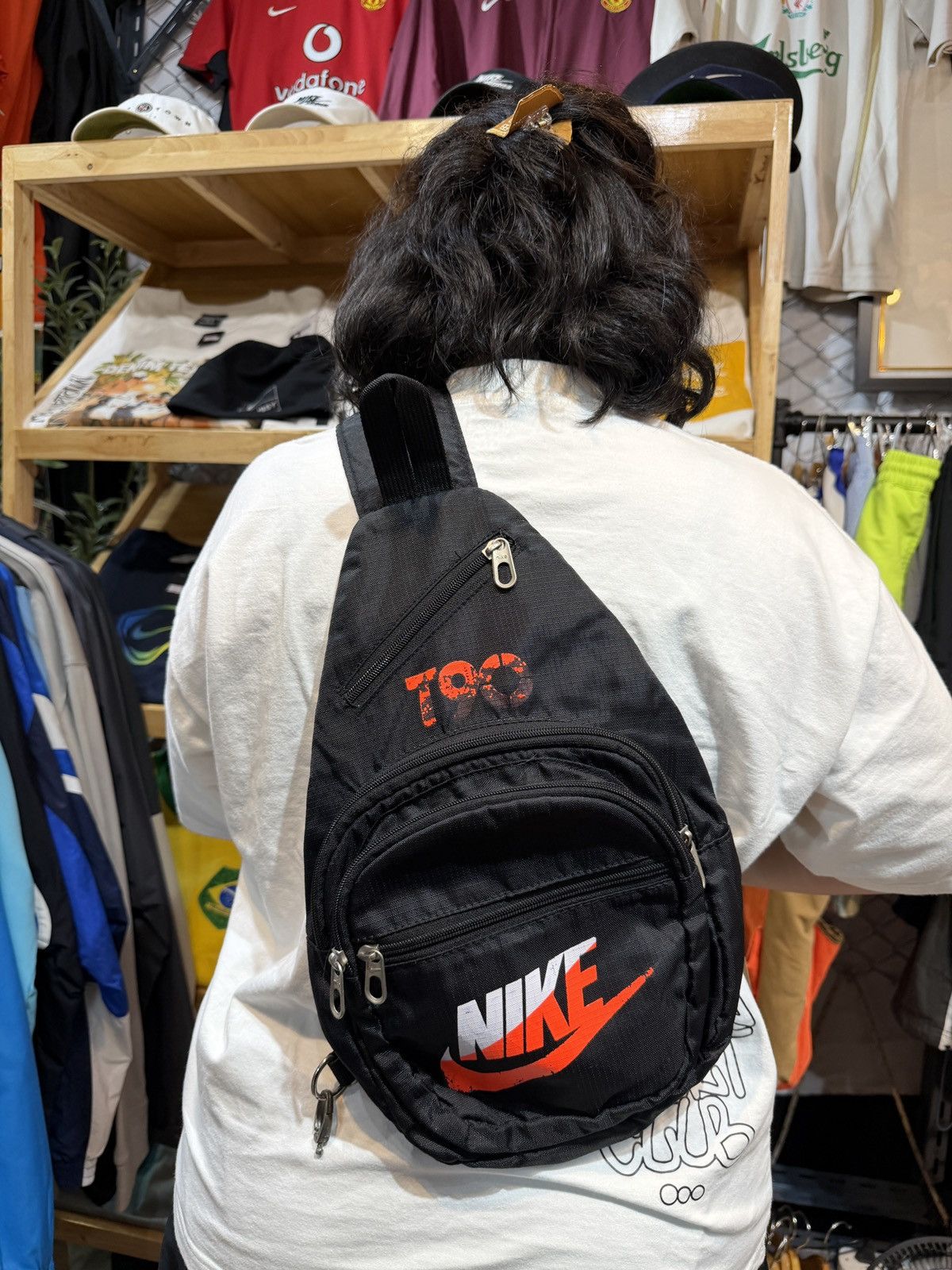 Nike Vintage Nike Total 90 Back Sling bag Size ONE SIZE - 15 Thumbnail