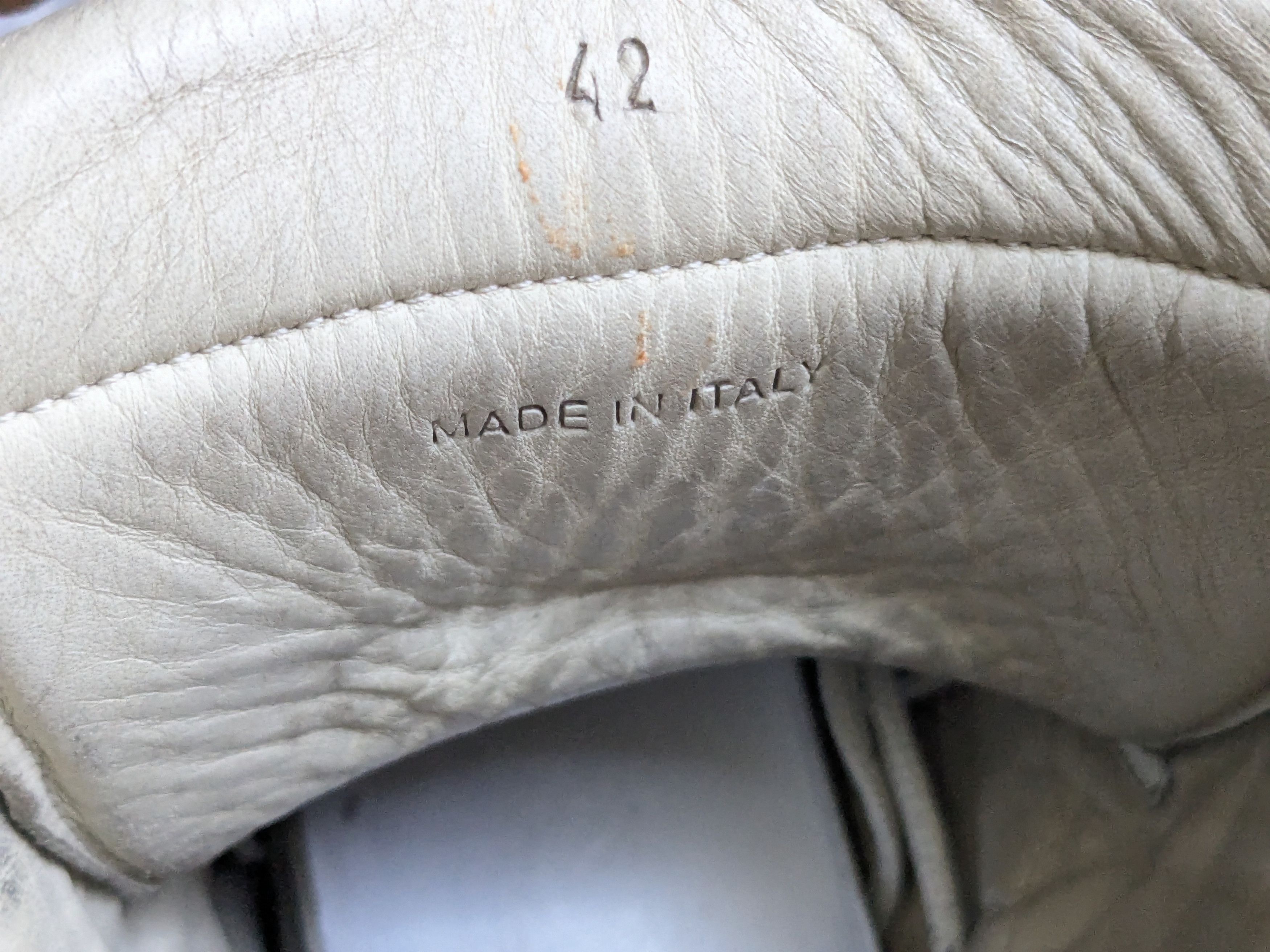 Maison Margiela Maison Margiela Future White Silver 9 42 High Tops Size US 9 / EU 42 - 11 Thumbnail
